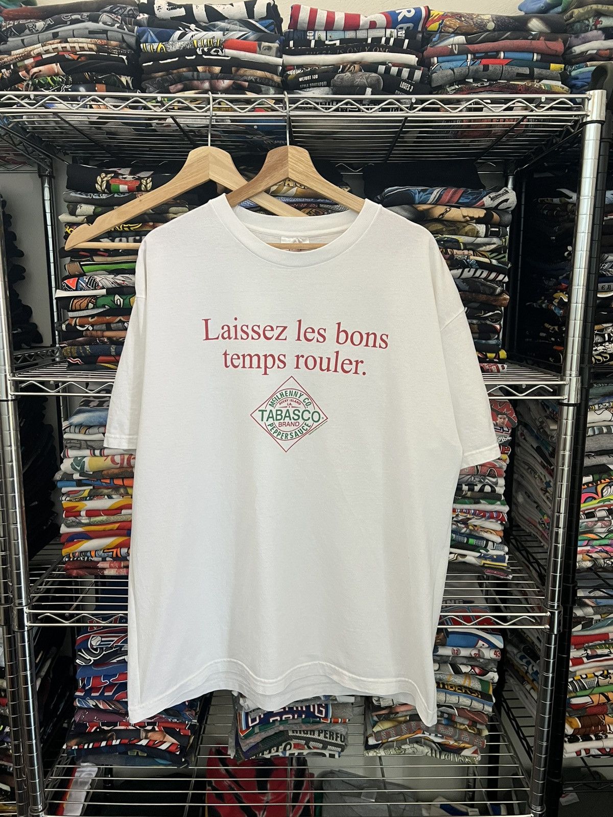 90s Tabasco Sauce French Promo Tee