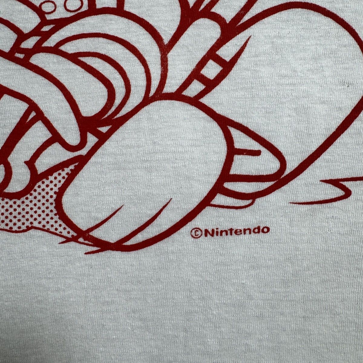 Nintendo Vintage 1992 Super Mario Kart video game Promo tee 90s Size US M / EU 48-50 / 2 - 2 Thumbnail