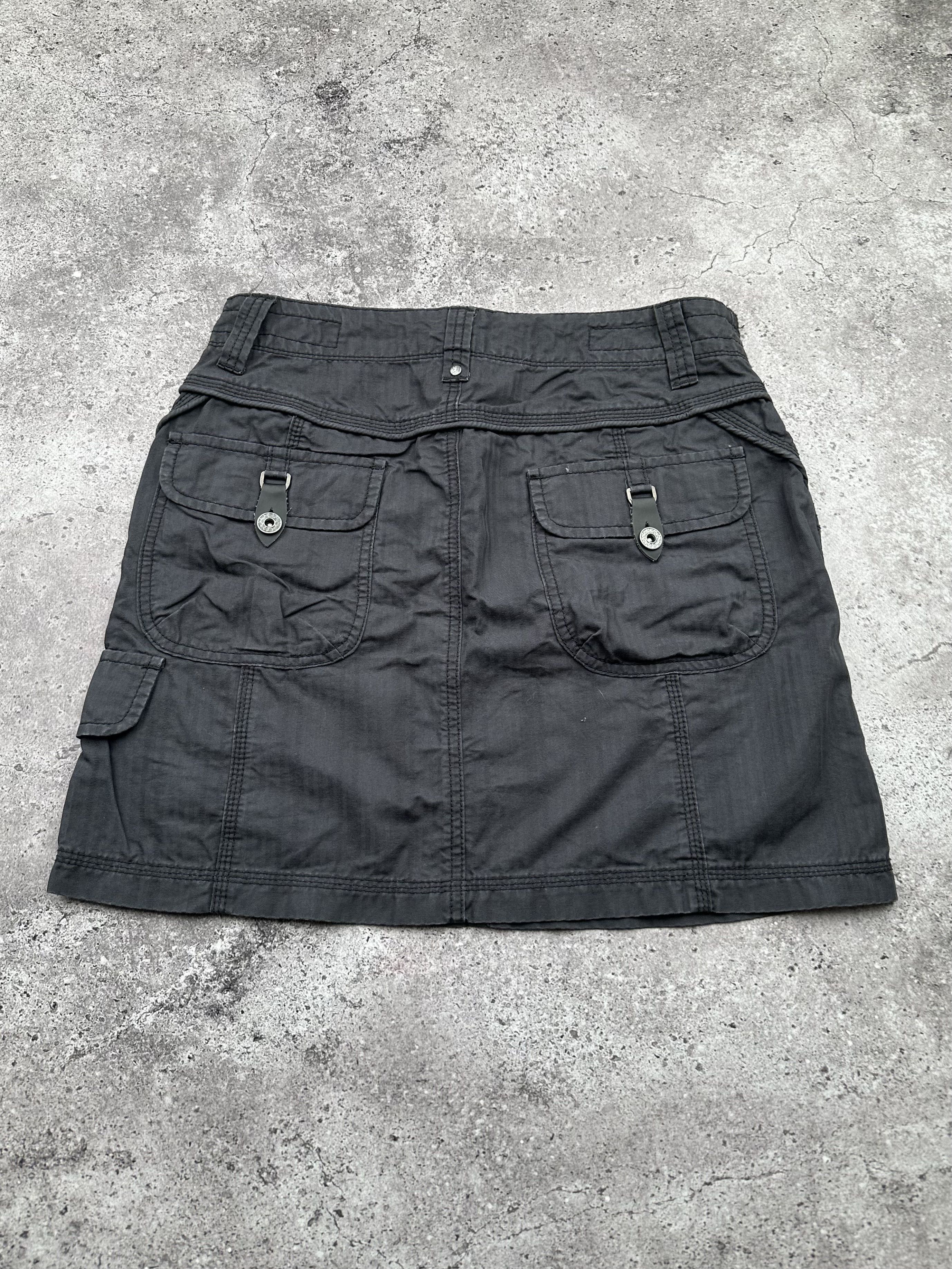 Japanese Brand Vintage Cargo Mini Skirt C174(V639)(E8) Size 27" / US 4 / IT 40 - 4 Thumbnail