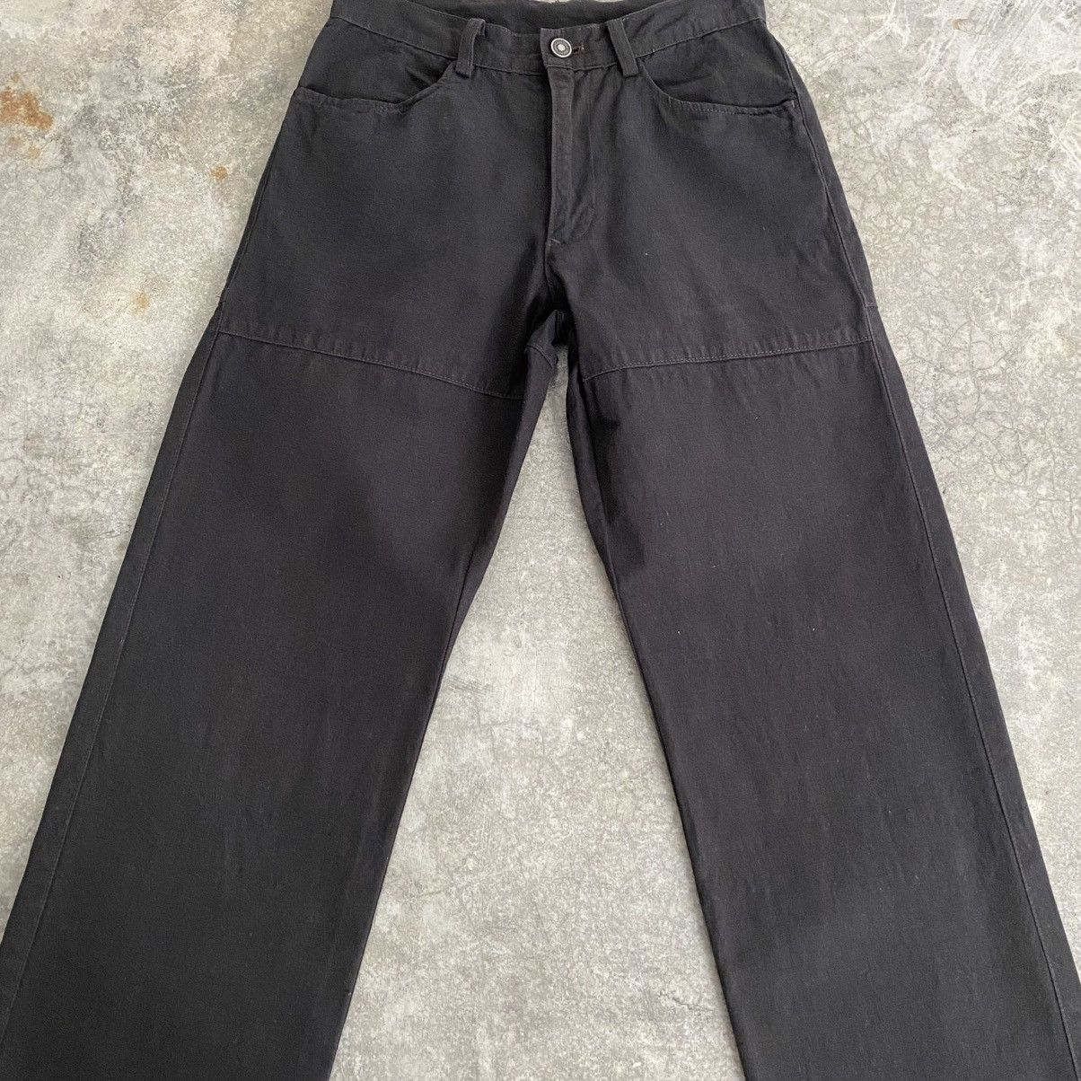 Jean Paul Gaultier Archive Gaultier Homme Objet Hemp Blend Wide Leg Jeans Size US 28 / EU 44 - 6 Thumbnail