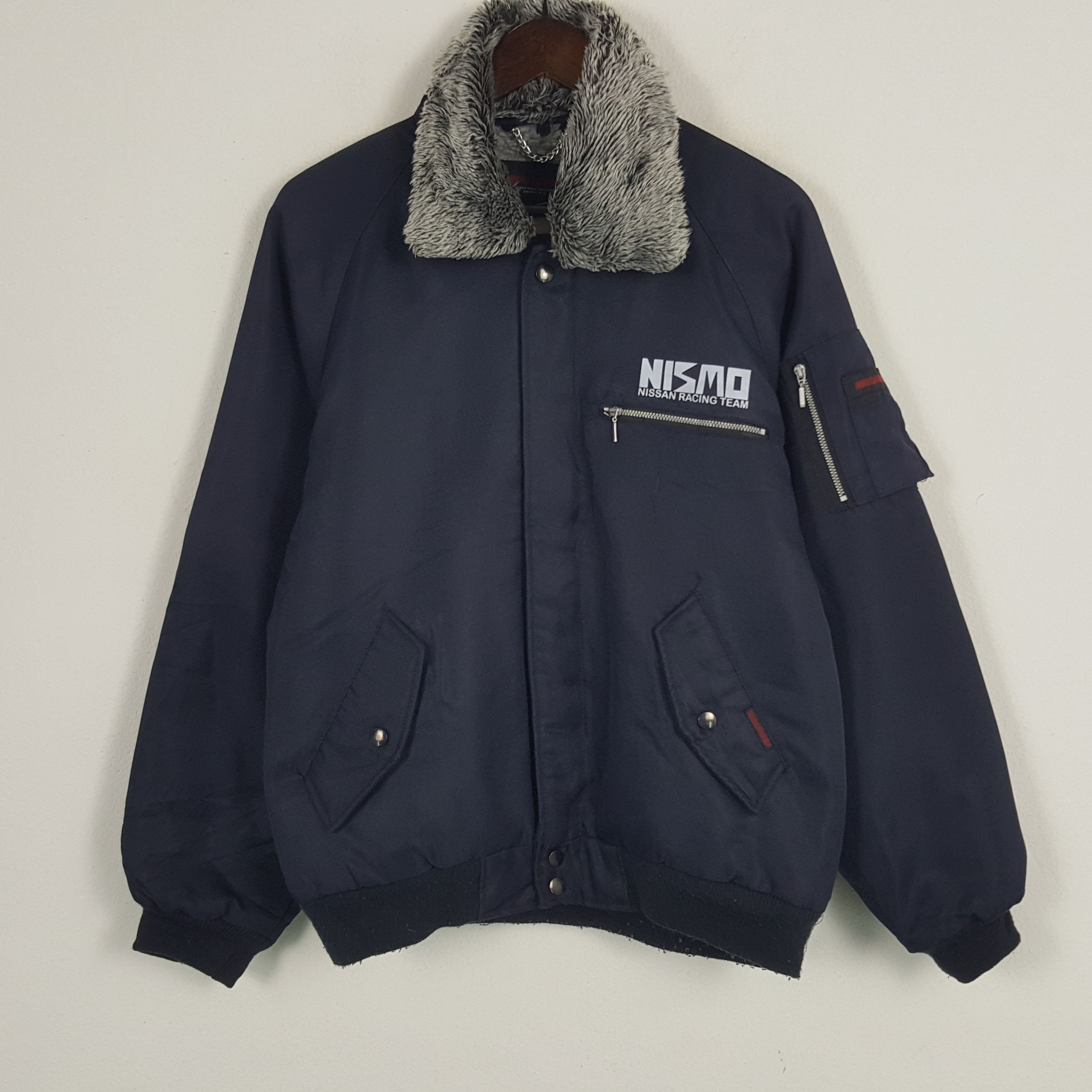 Japanese Brand × Vintage Vintage Nismo Racing Custom Art Logo Sport Winter Jacket Size US L / EU 52-54 / 3 - 3 Thumbnail