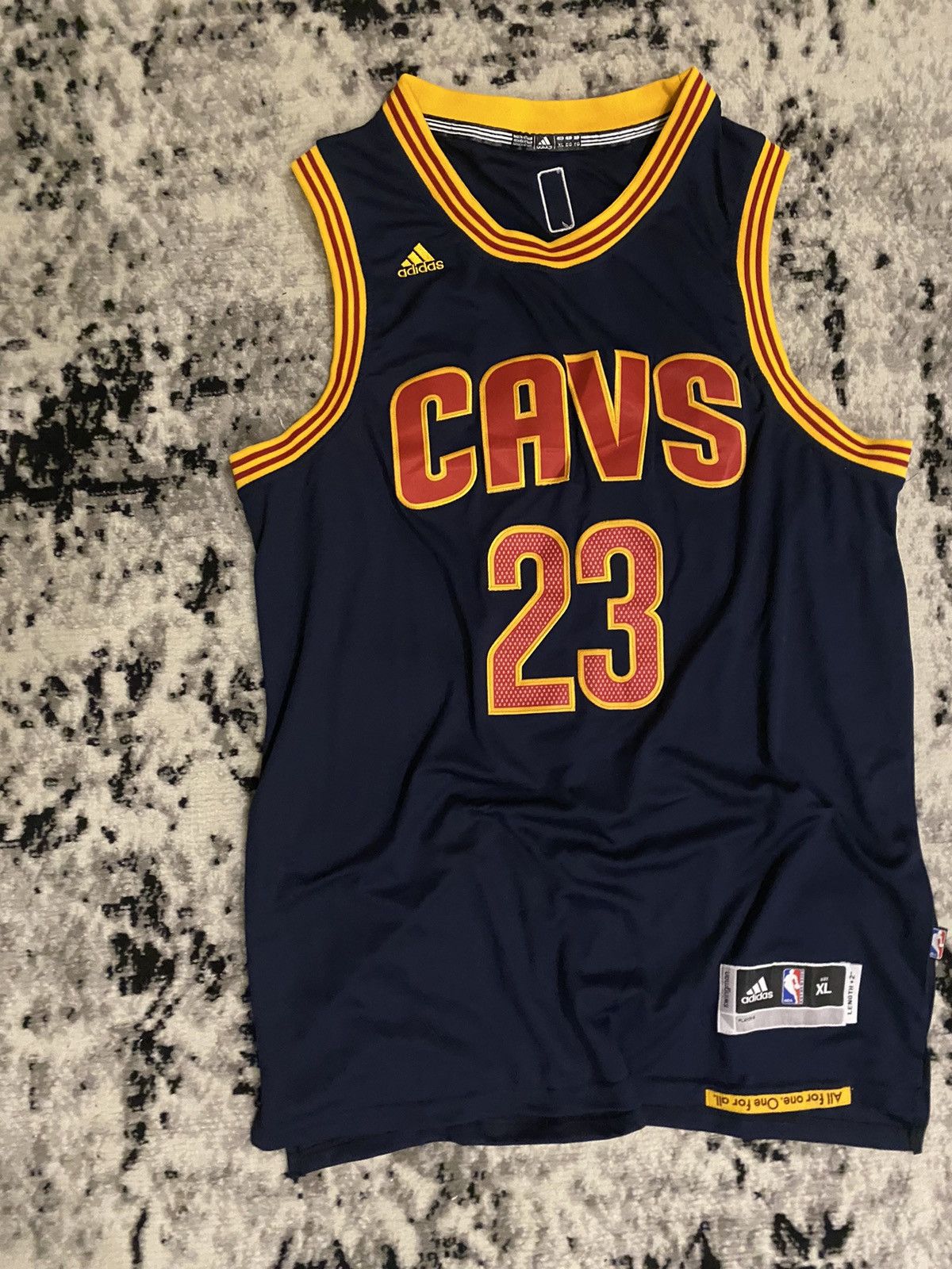 Adidas × NBA Lebron James 23 Cleveland Cavaliers Adidas NBA Jersey Large Size US L / EU 52-54 / 3 - 6 Thumbnail