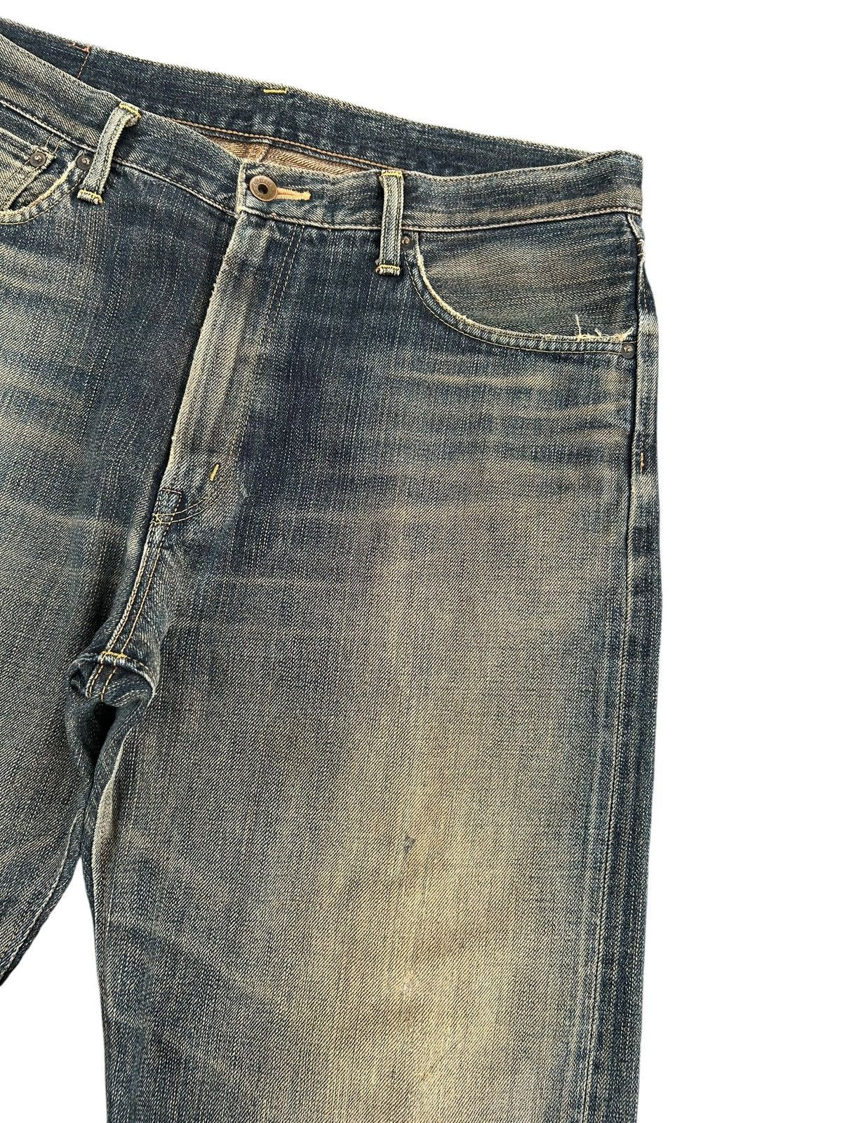 Kapital Vintage Edwin 505z Selvedge Rusty Mud Wash Denim Jeans Size US 37 - 4 Thumbnail