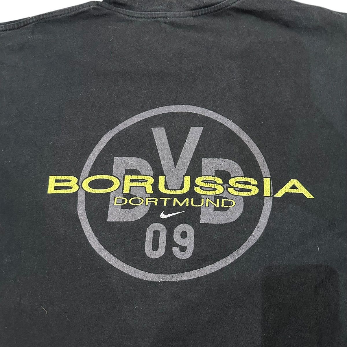 Nike 90’s Black Nike Borussia Dortmund football graphic tshirt Size US XXL / EU 58 / 5 - 14 Thumbnail