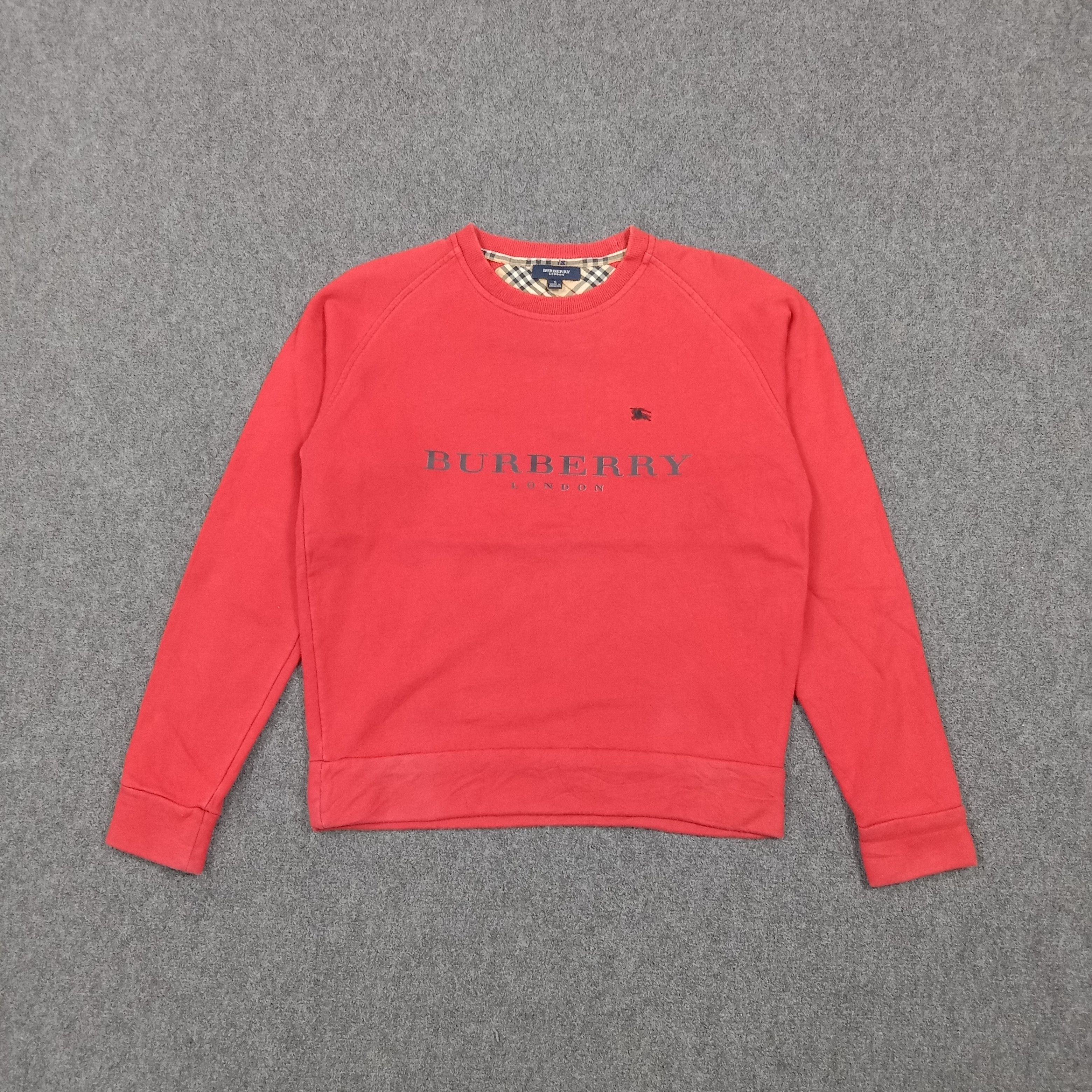 Burberry Burberry London Nova Check Sweatshirt C282N20 Size US S / EU 44-46 / 1 - 1 Thumbnail