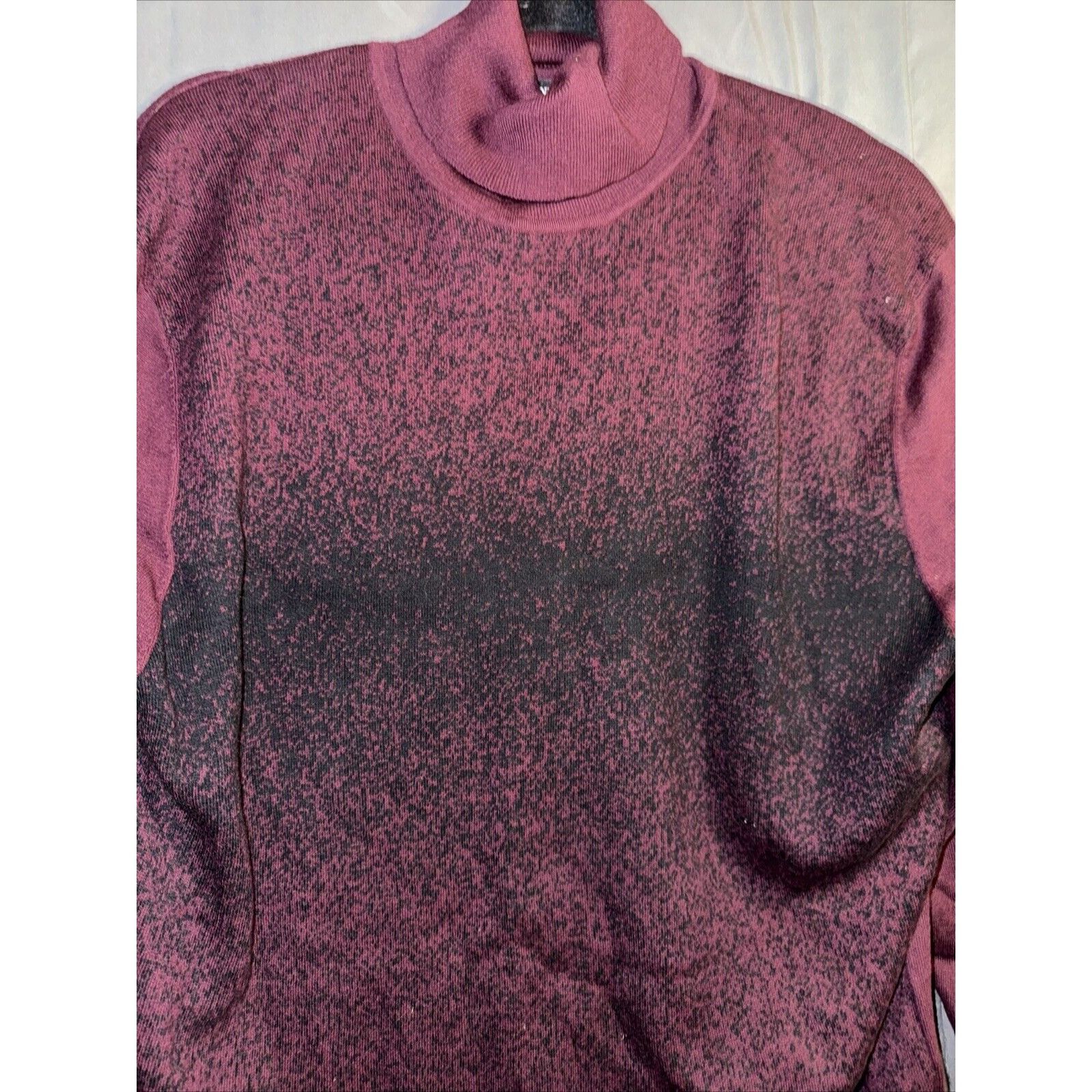 Alfani Alfani Ombré Turtleneck Sweater Womens Unisex Adults Size L Size L / US 10 / IT 46 - 8 Thumbnail