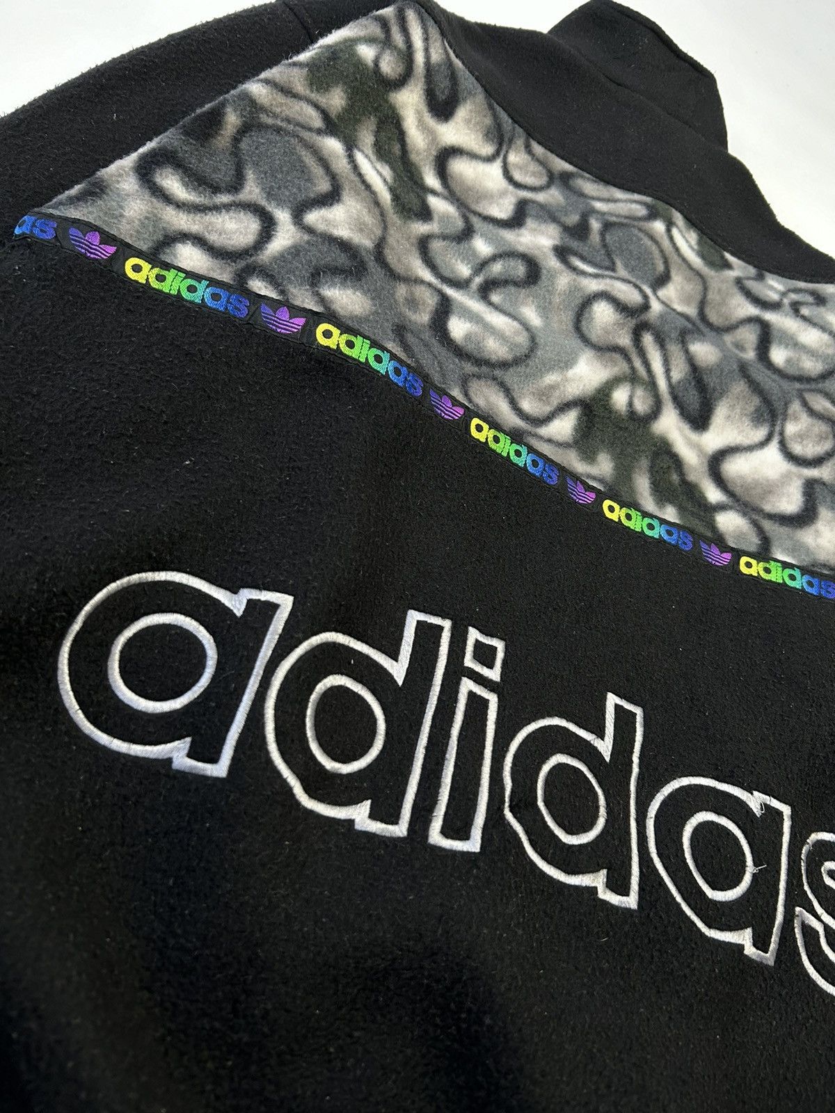 Adidas × Vintage VINTAGE 90s ADIDAS PULL OVER SWEATSHIRT Size US M / EU 48-50 / 2 - 4 Thumbnail