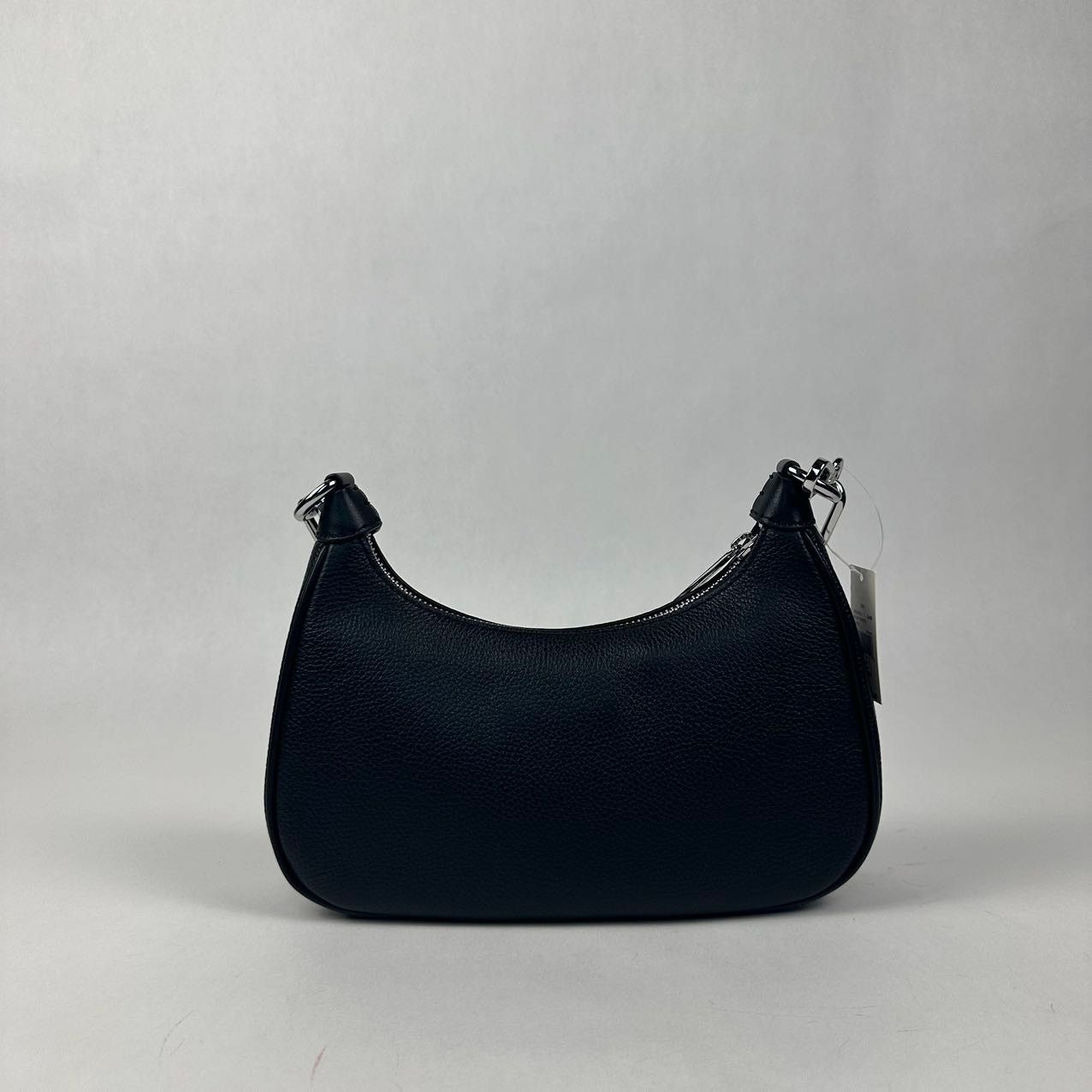 Michael Kors Michael Kors 35F3S4CU6L Cora Black SV Pebbled Leather Medium Size ONE SIZE - 4 Thumbnail