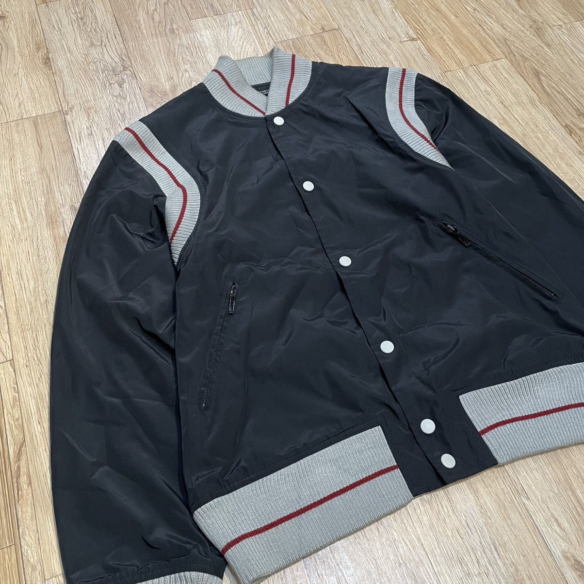 Yohji Yamamoto INED HOMME Nylon Varsity Jacket Mesh Lining Snap Button Size US M / EU 48-50 / 2 - 2 Thumbnail