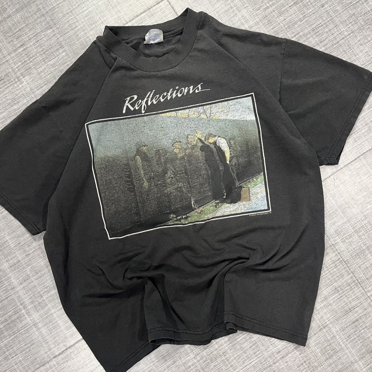 Hanes × Vintage VTG Faded Vietnam War Memorial Tee Size US L / EU 52-54 / 3 - 1 Thumbnail