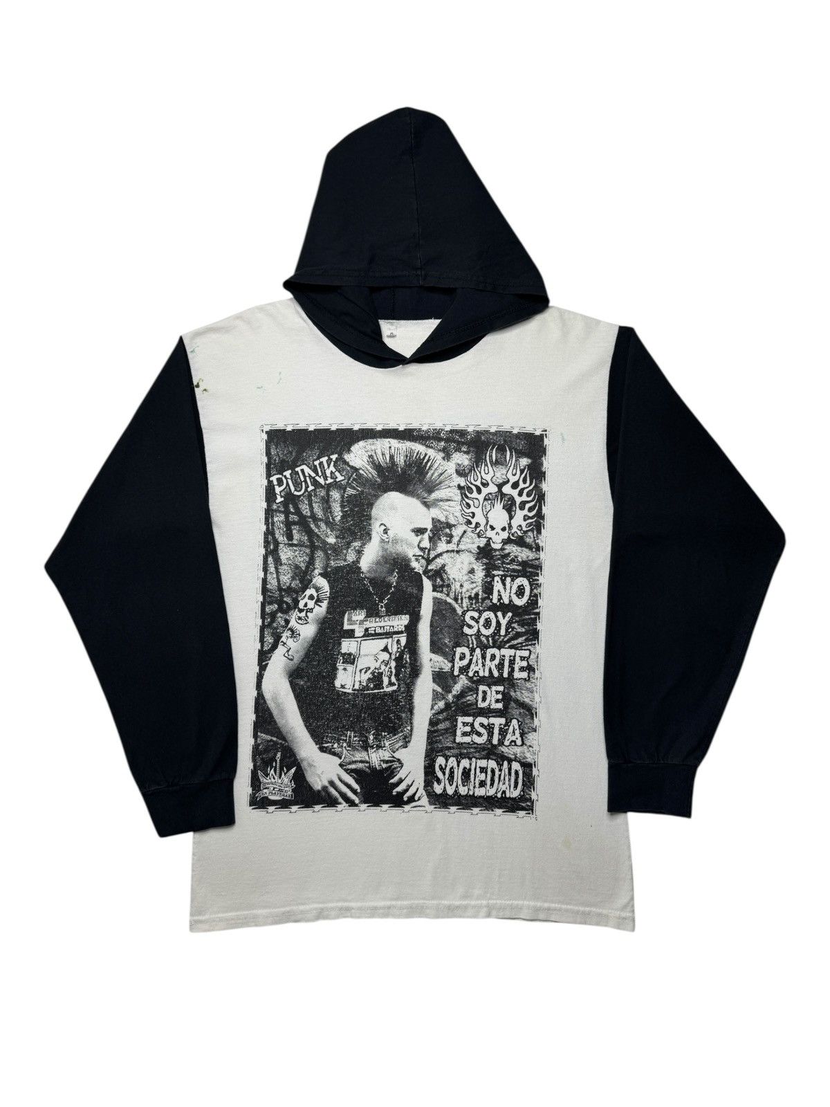 Vintage Vintage Conspiración Punk Long Sleeve Band Tee Shirt Size US L / EU 52-54 / 3 - 1 Thumbnail