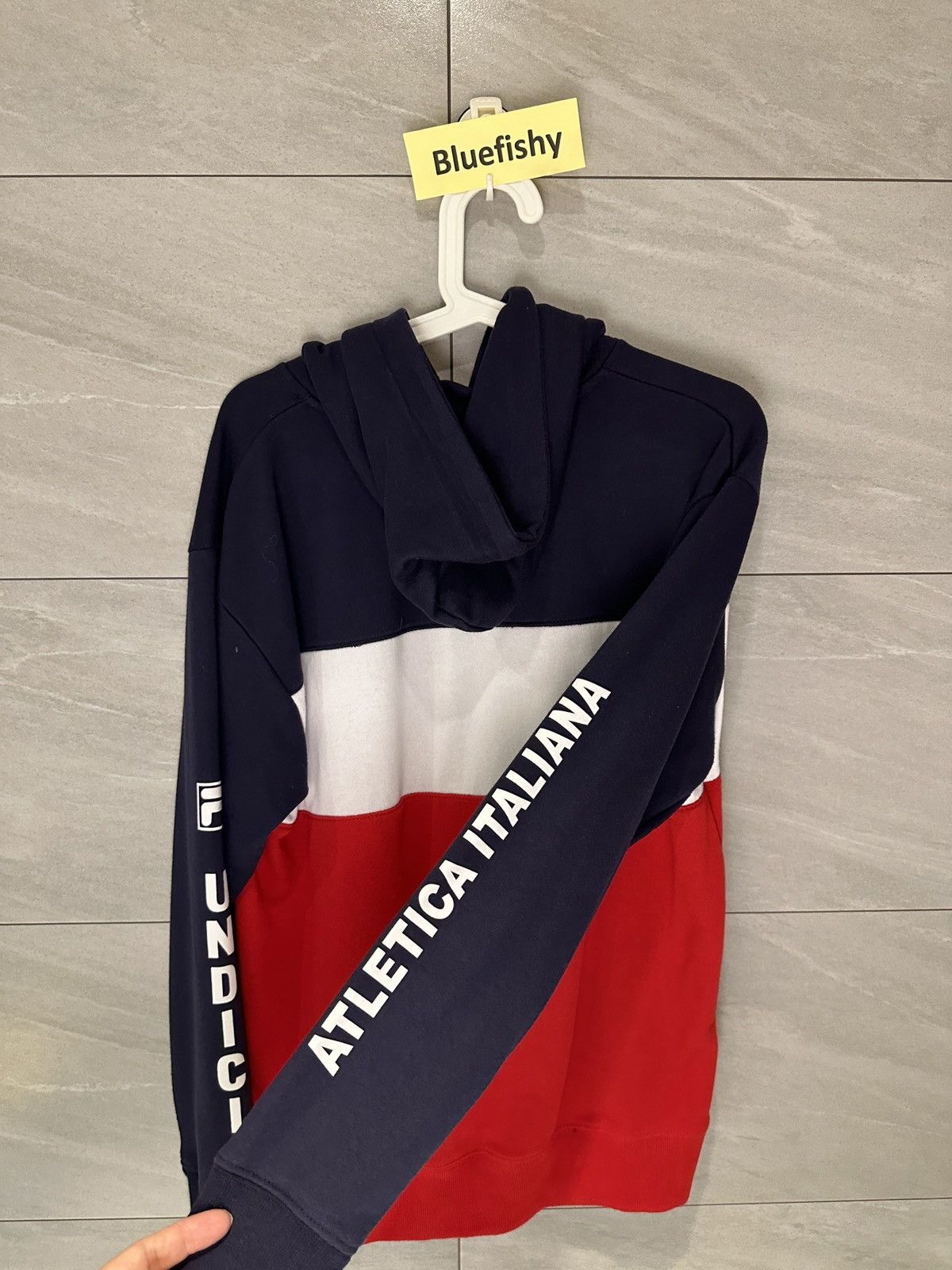 Fila Vintage Fila Classic Logo Hoodie Size US L / EU 52-54 / 3 - 4 Thumbnail
