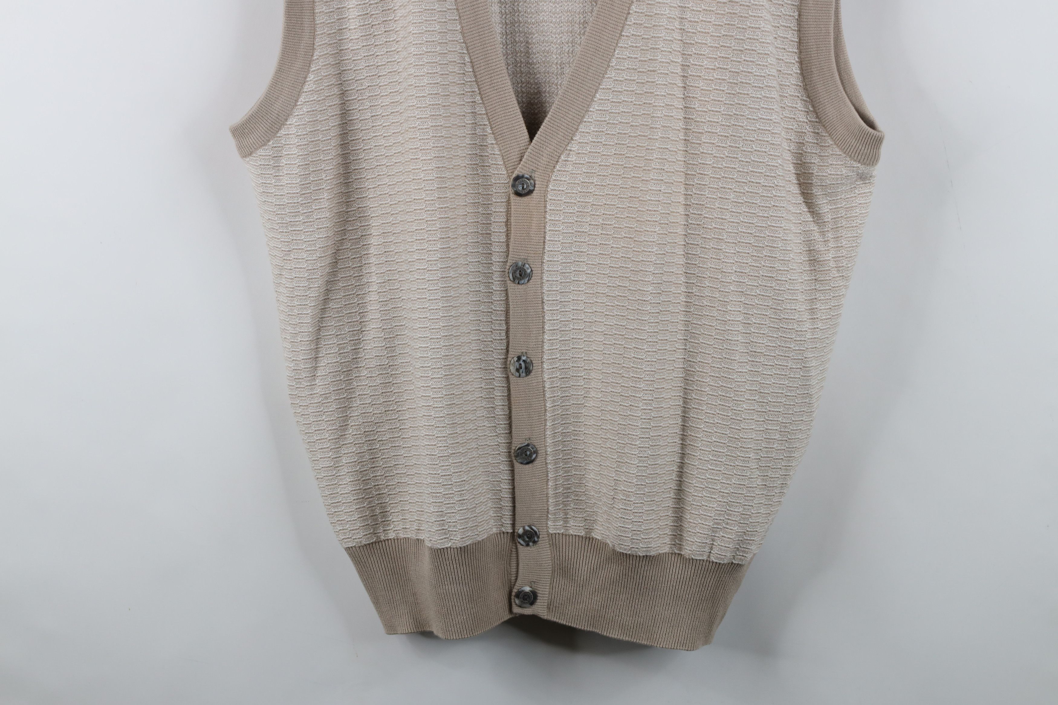 Vintage Vintage 90s Streetwear Golfing Golf Cardigan Sweater Vest Size US XL / EU 56 / 4 - 3 Thumbnail