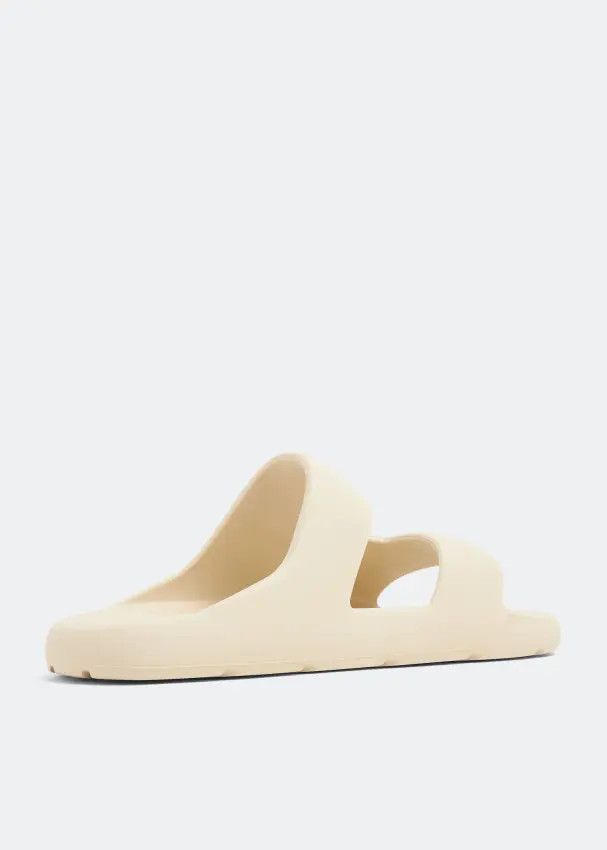 Bottega Veneta o1bcso1str0824 Band Slide in Sea Salt Size US 8 / EU 41 - 3 Thumbnail