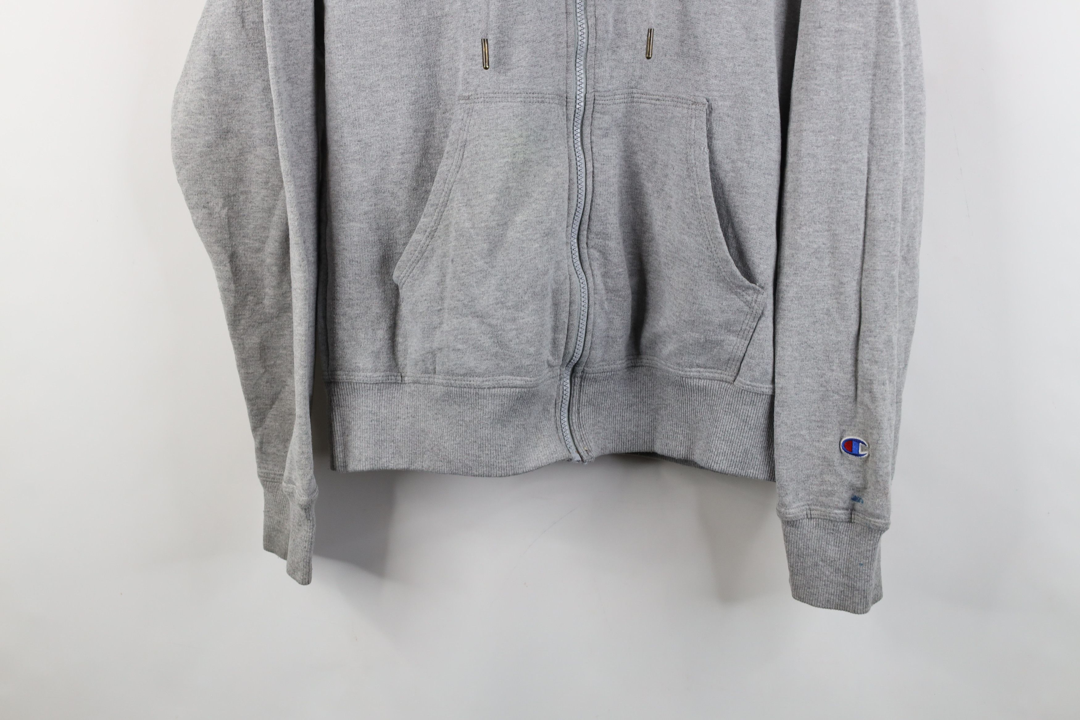 Champion Vintage Y2K Champion Full Zip Hoodie Sweatshirt Heather Gray Size US S / EU 44-46 / 1 - 3 Thumbnail