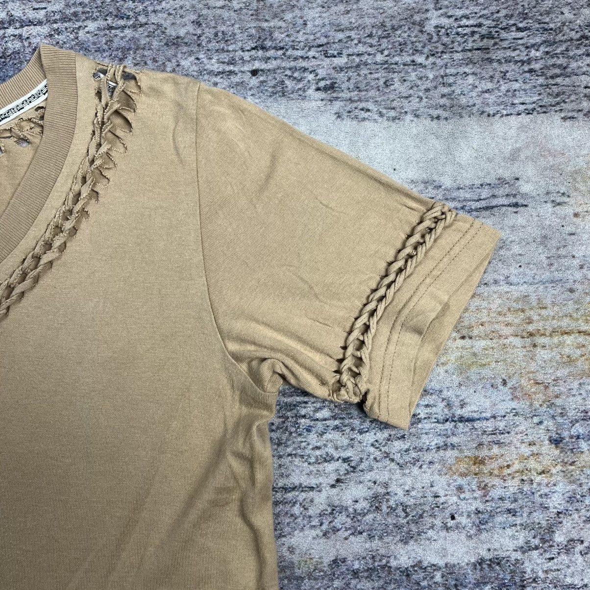 Number (N)ine Number Nine Ss07 braided v neck t shirt Size US S / EU 44-46 / 1 - 4 Thumbnail