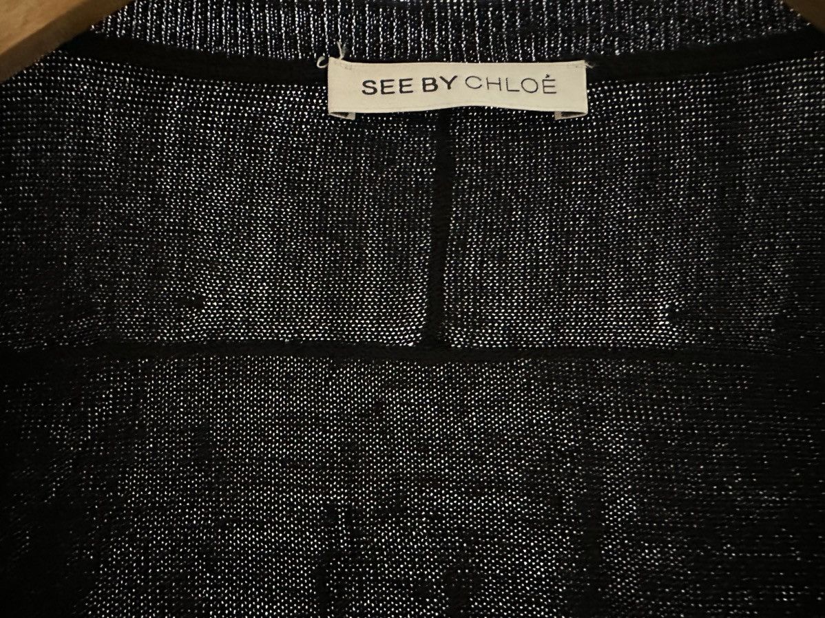 Other 🔥See By Chloe Cardigan Light Wool Raw Stitch Size US XXL / EU 58 / 5 - 11 Thumbnail