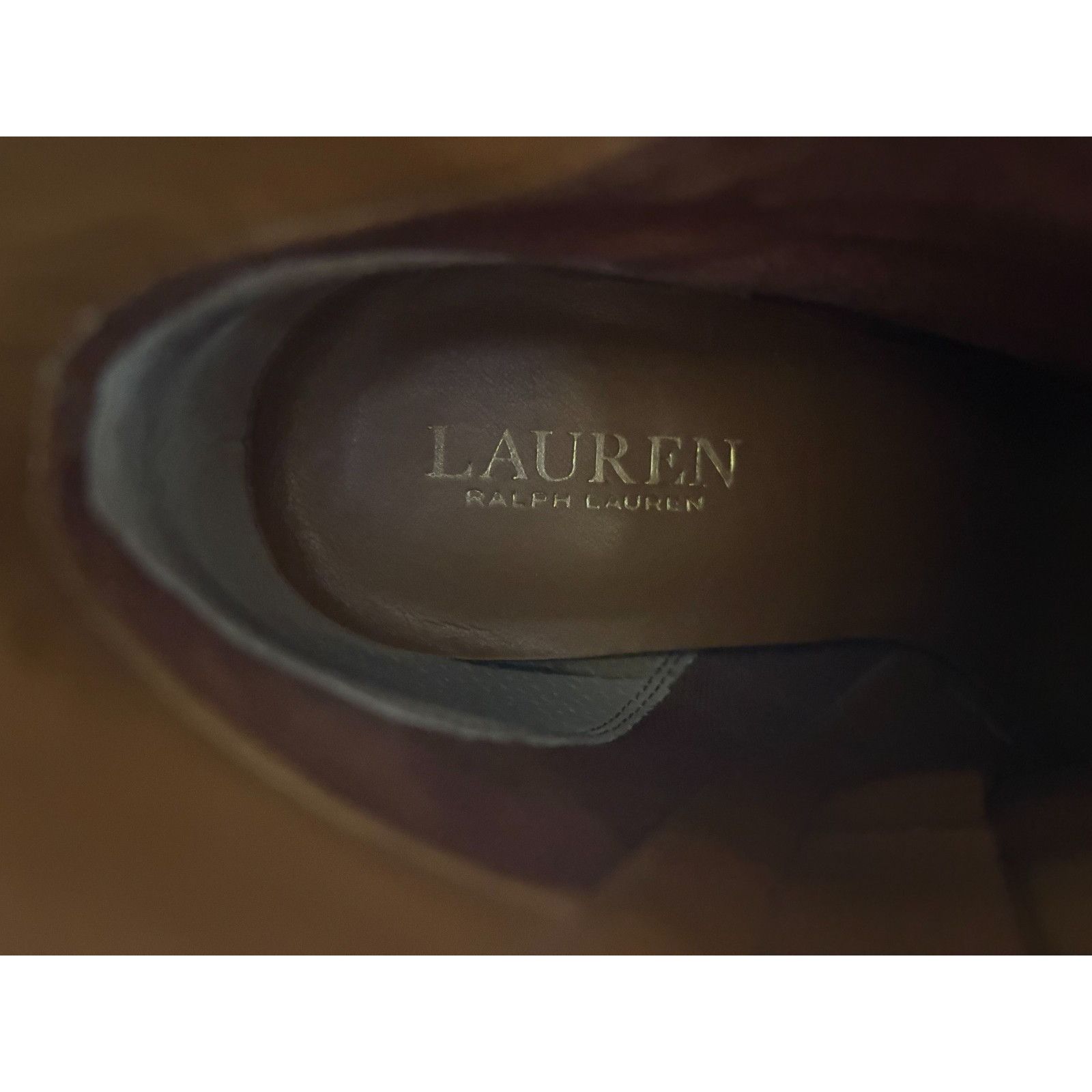 Lauren Ralph Lauren Lauren Ralph Lauren RLL Laletta Leather Ankle Boot size 7.5 Size US 7.5 / IT 37.5 - 7 Thumbnail