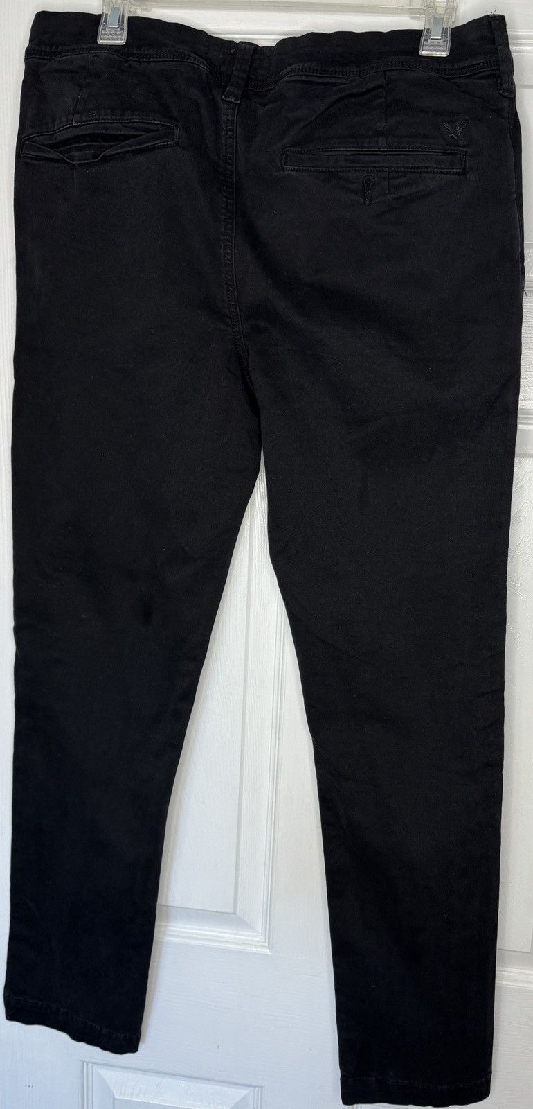 American Eagle Outfitters American Eagle Black Skinny Jeans Size US 32 / EU 48 - 3 Thumbnail