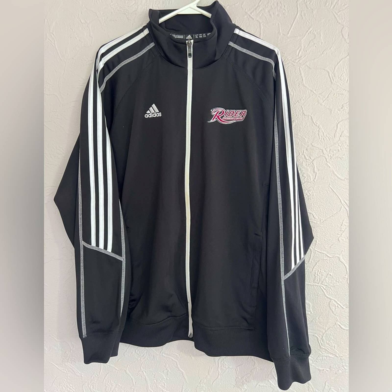 Adidas ADIDAS OFFICIAL RIDER UNIVERSITY TEAM ISSUE JACKET XL NICE | Grailed