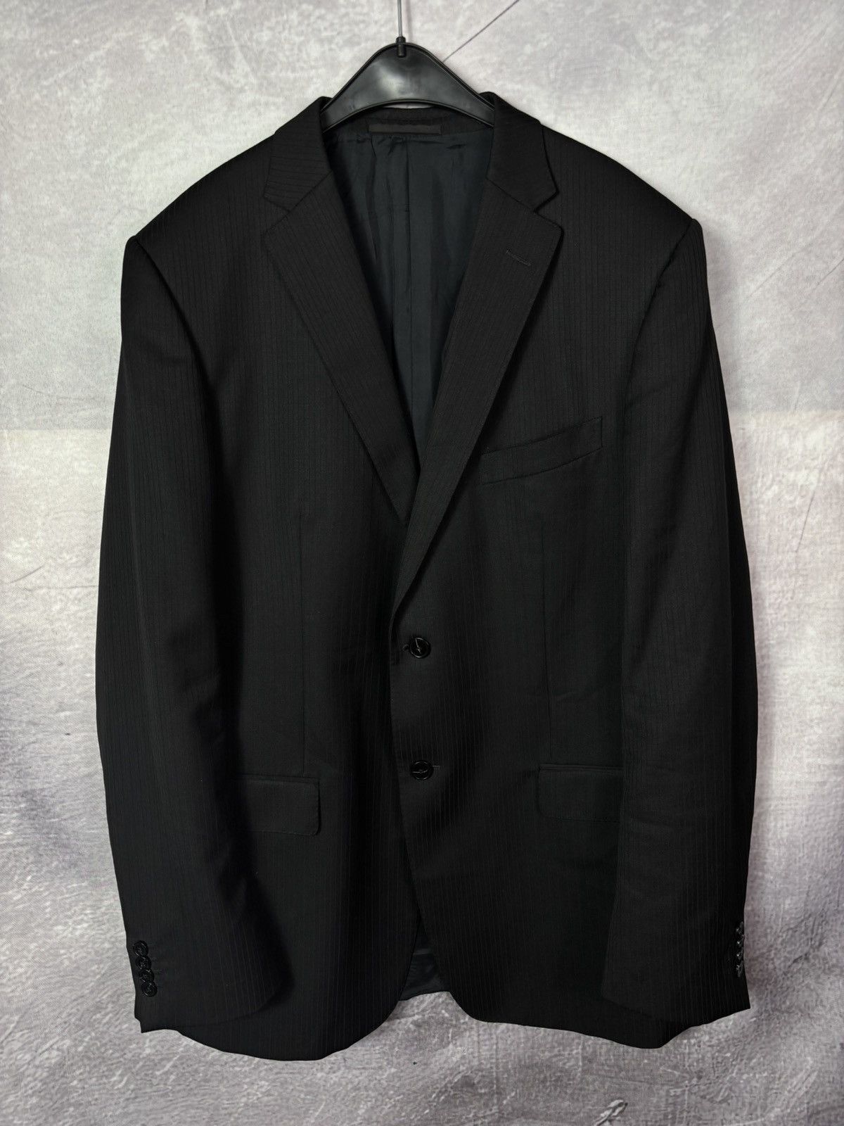 Z Zegna Z Zegna Wool Stripped Blazer Size 54L - 1 Thumbnail