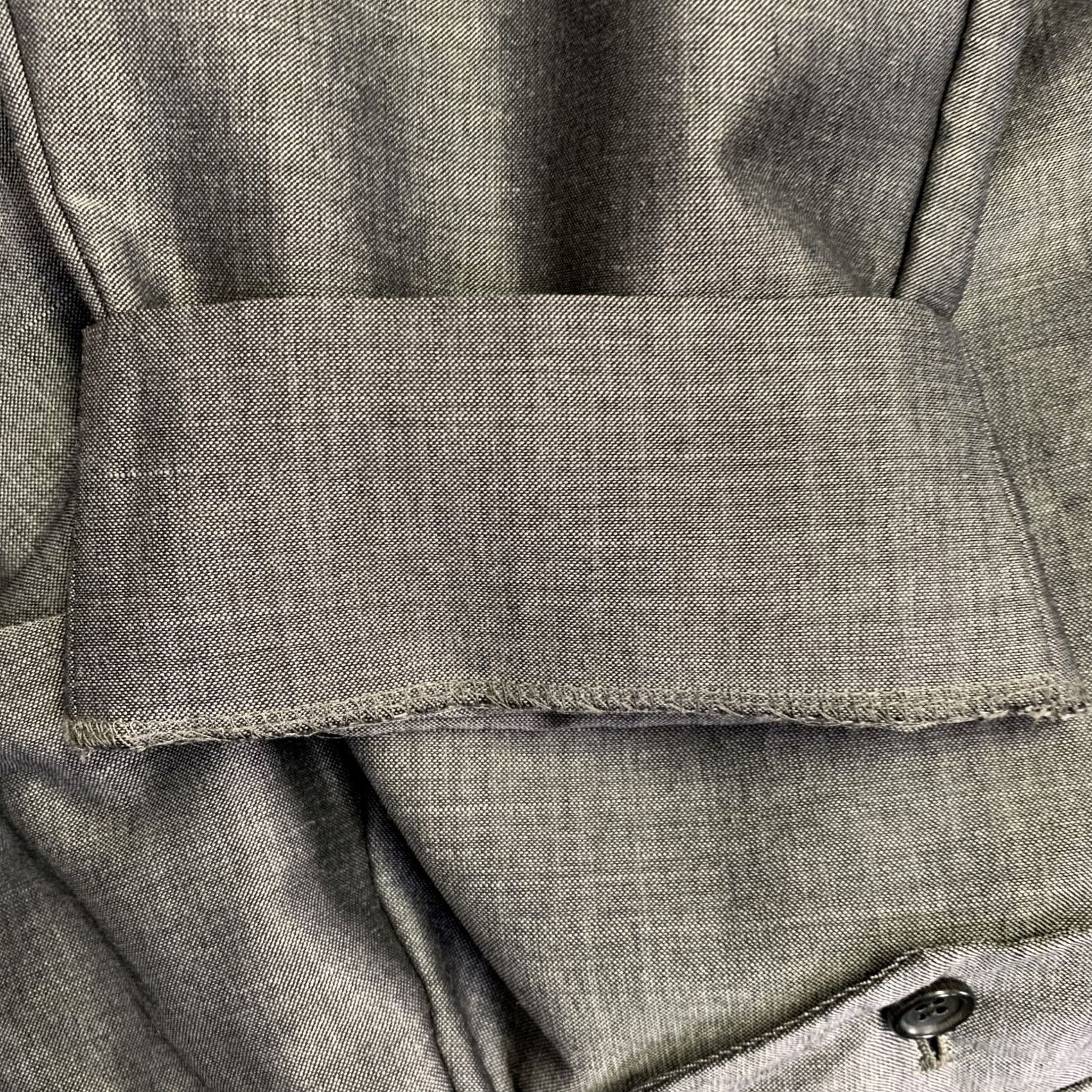 Vintage COMME des GARCONS HOMME DEUX Size M Grey Charcoal Mohair Wool Casual Pants Mens Size US 31 - 6 Thumbnail