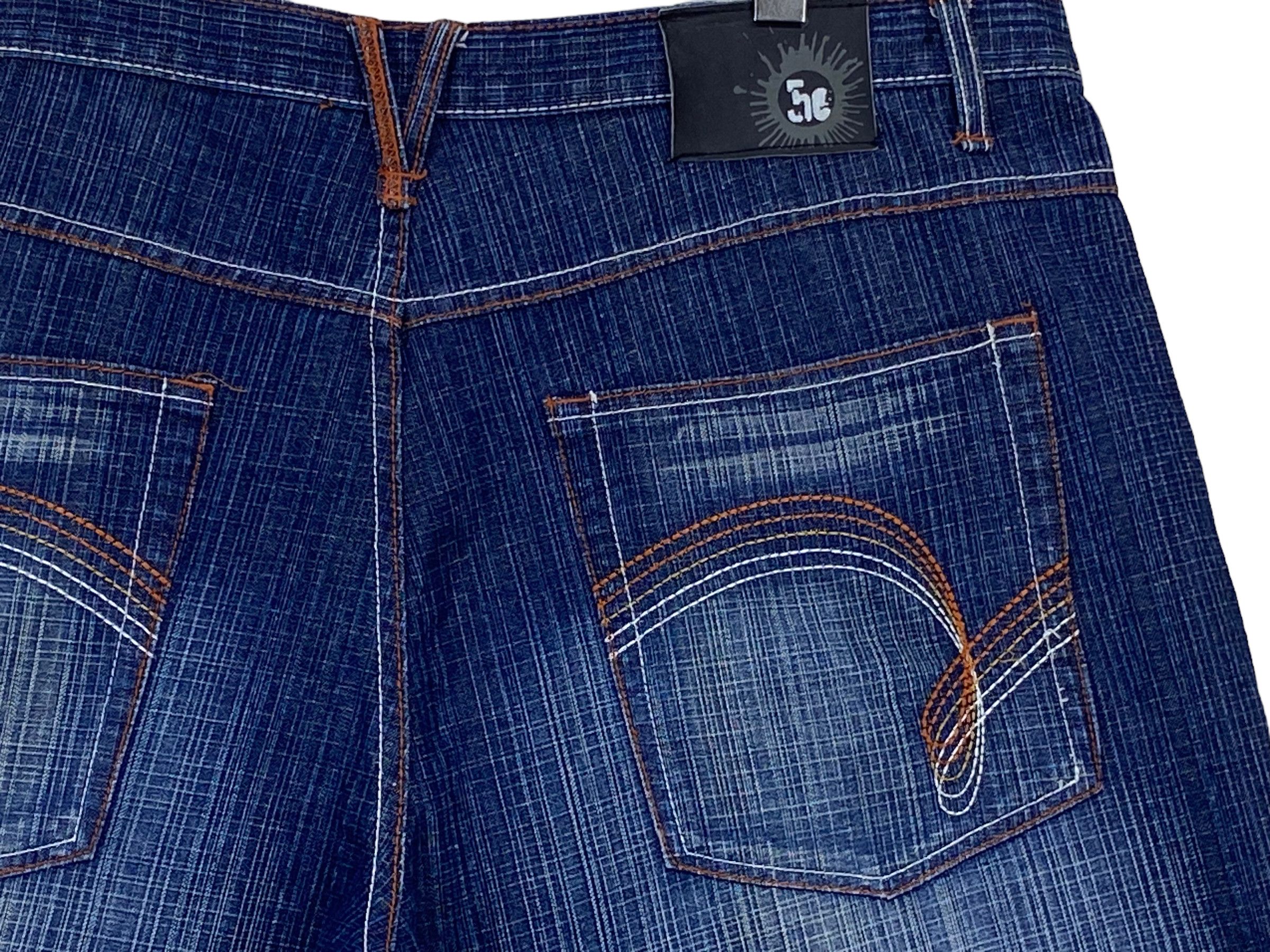 Japanese Brand Five Elementz Baggy Denim Jeans Hip Hop Skateboard Size US 40 / EU 56 - 7 Thumbnail