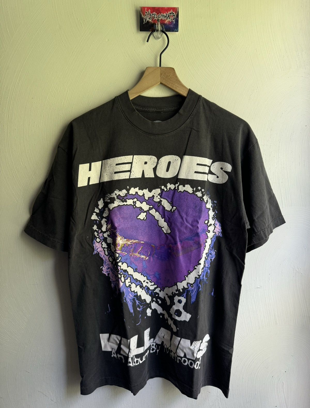 HELLSTAR Hellstar x Metro Boomin Heroes & Villians Tee Size US XL / EU 56 / 4 - 1 Thumbnail