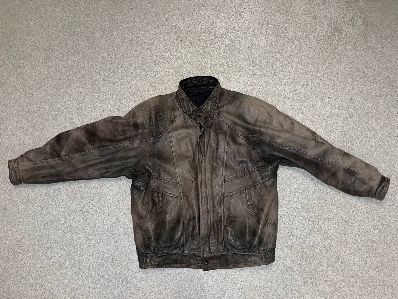 Vintage Friitala Leather Jacket Size US L / EU 52-54 / 3 - 1 Thumbnail