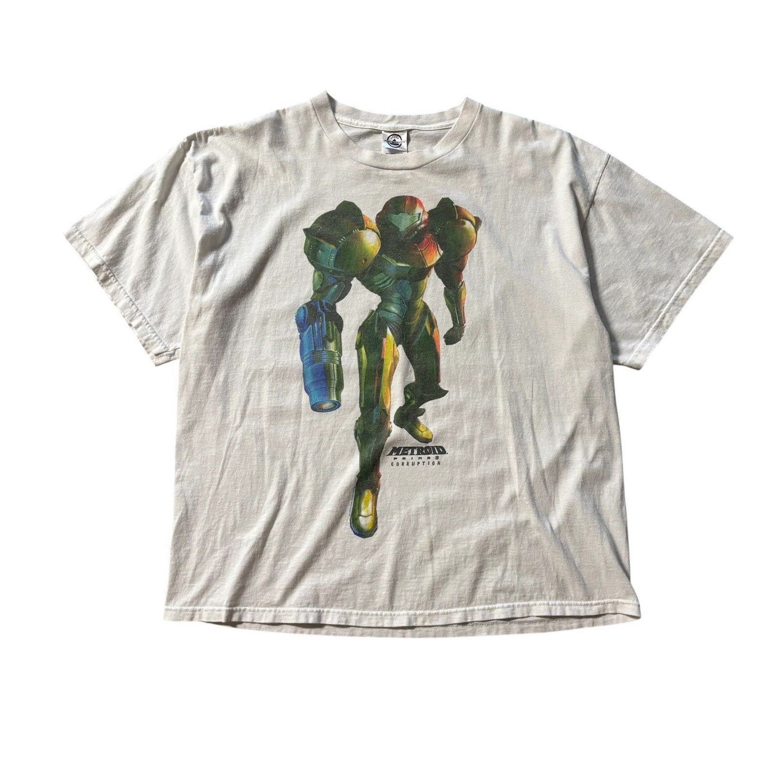 Delta Vintage Metroid Prime 3 Corruption Samus Video Game Promo XL Size US XL / EU 56 / 4 - 1 Thumbnail