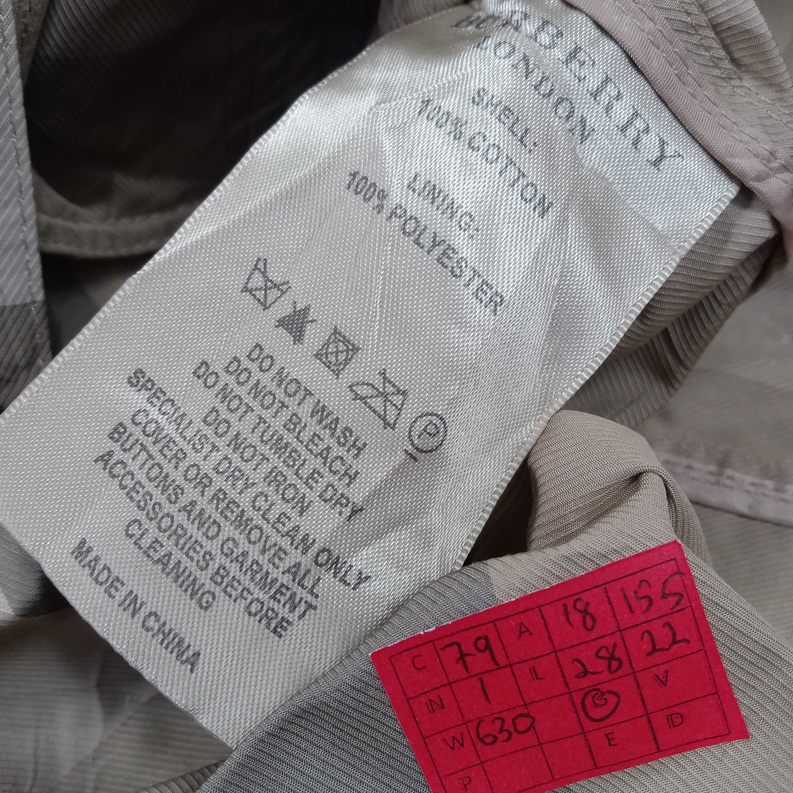 Burberry × Vintage Burberry Brit Fashion Style Parka Jacket Size US XS / EU 42 / 0 - 11 Thumbnail