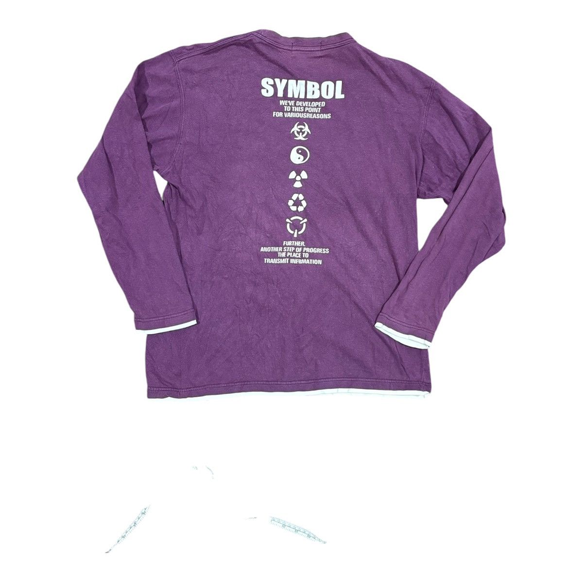 Japanese Brand Mind games shirt wording symbol Size US M / EU 48-50 / 2 - 2 Thumbnail