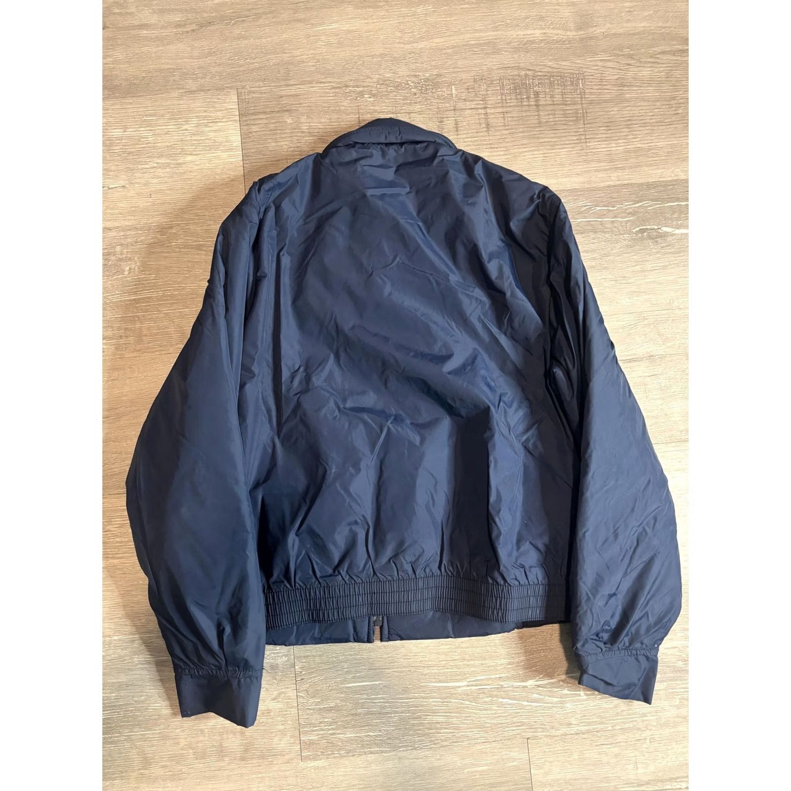Vintage VINTAGE Golden Fleece Jacket Mens M Windbreaker Nylon Blue Lined Fleece Short ZIP Collar Pockets Size US M / EU 48-50 / 2 - 6 Thumbnail
