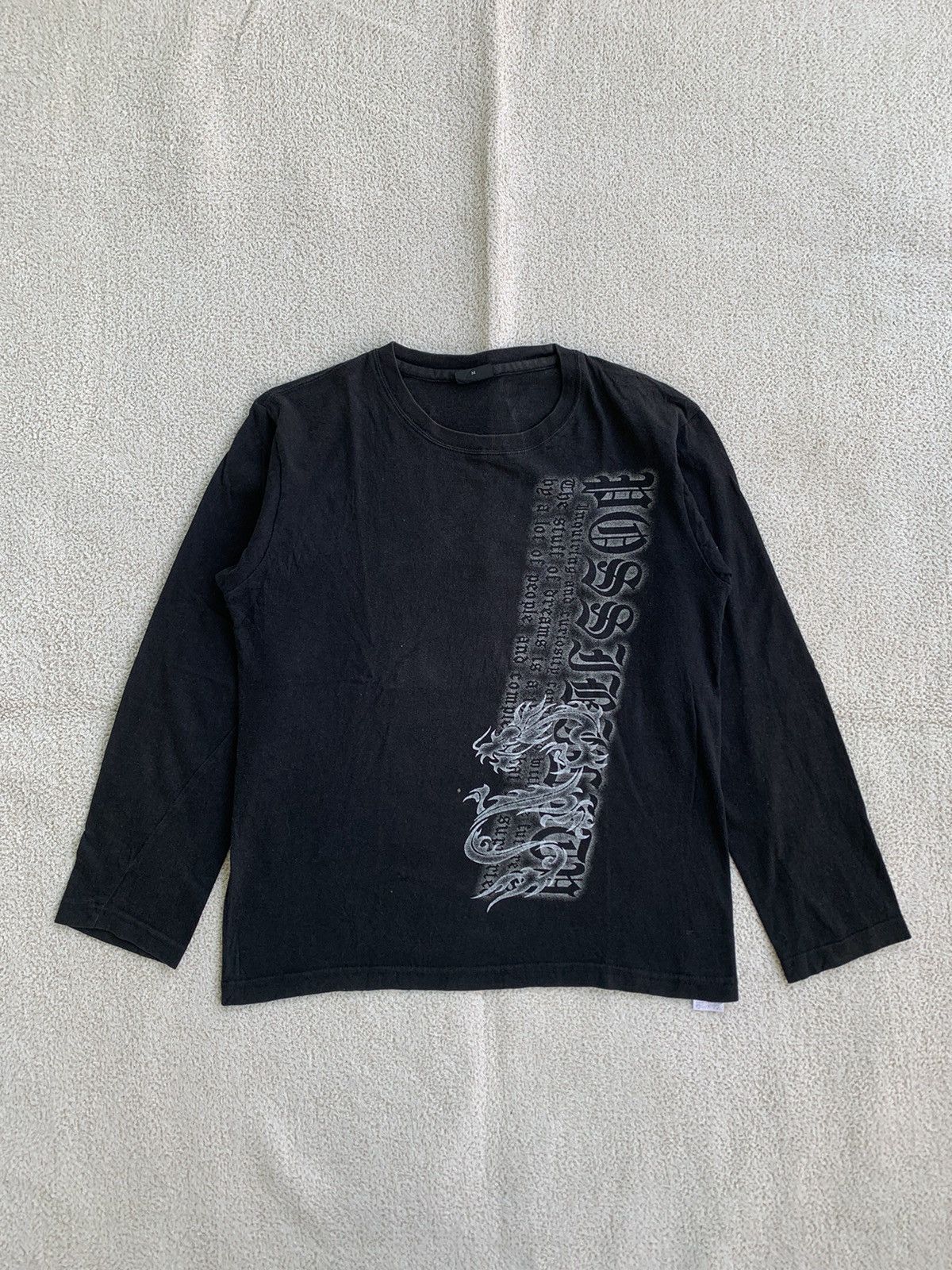 Beauty Beast × If Six Was Nine × Japanese Brand Bay Leaf Poem Longsleeve Y2k style Size US M / EU 48-50 / 2 - 1 Thumbnail