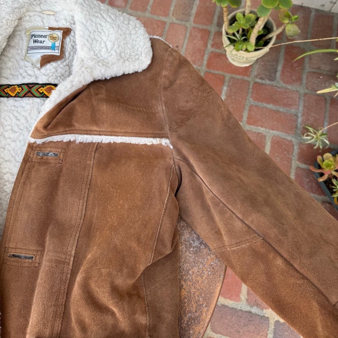 Carhartt Vintage Pioneer Wear Men's suede leather coat sz 38 sherpa Size US M / EU 48-50 / 2 - 7 Thumbnail
