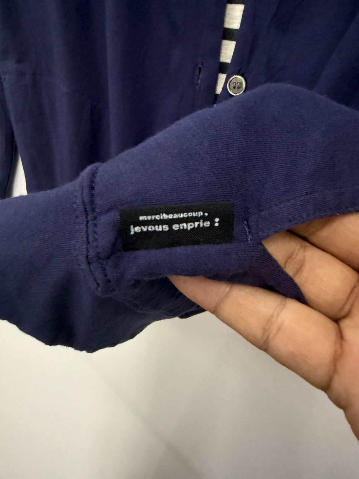 mercibeaucoup 🔥 Issey Miyake "Mercibeaucoup" Reversible Sweat Button Up Size S / US 4 / IT 40 - 9 Thumbnail