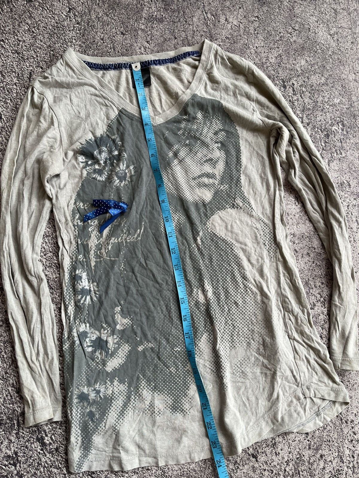 Japanese Brand Y2K Kissmark ifsixwasnine long sleeve Size US S / EU 44-46 / 1 - 9 Thumbnail