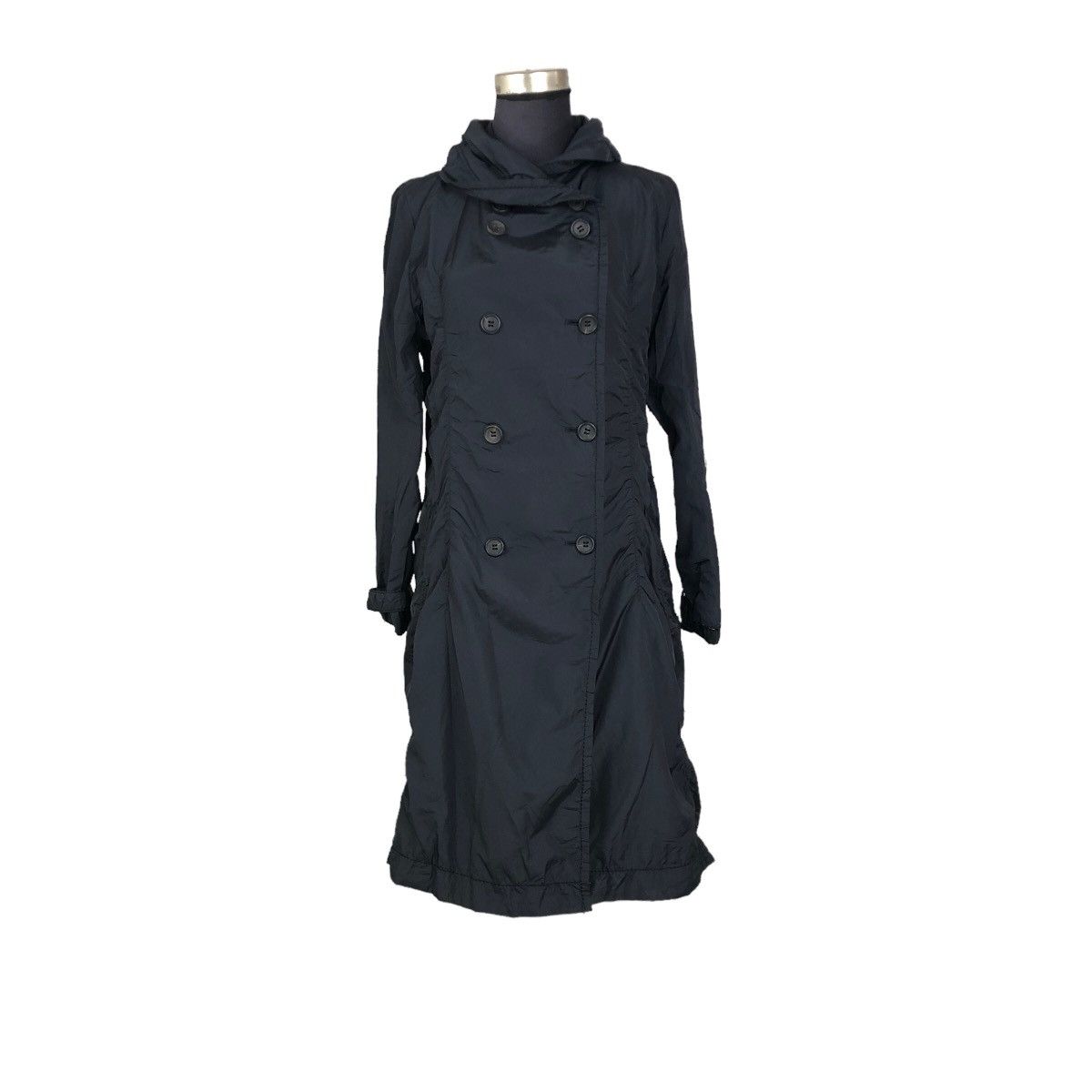 Issey Miyake Vintage Issey Miyake 2006AW Nylon Double Breasted Parka Size XS / US 0-2 / IT 36-38 - 4 Thumbnail