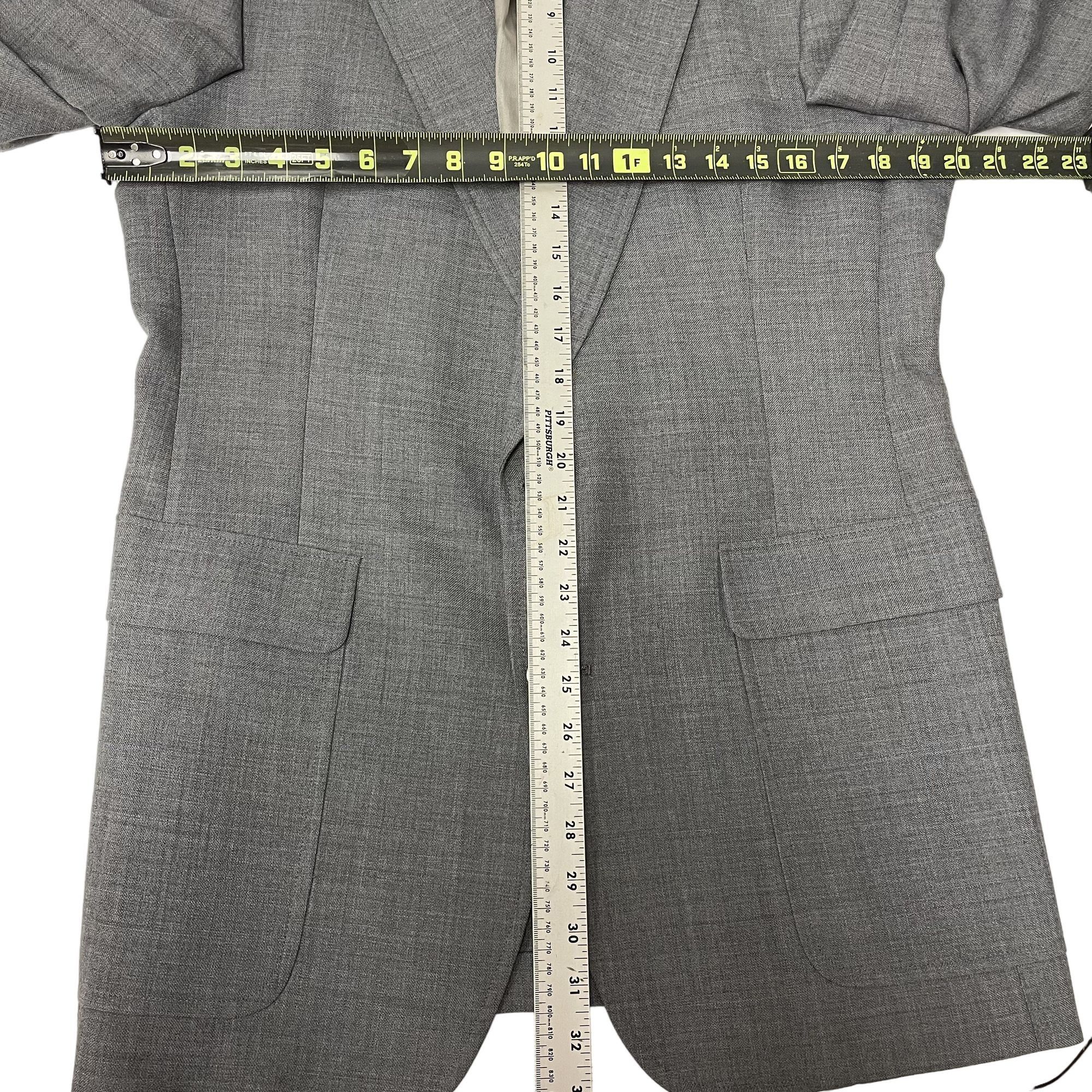 Golden Bear Vtg Jack Nicklaus Gray Sport Coat GOLDEN BEAR Jacket Size 38L - 7 Thumbnail