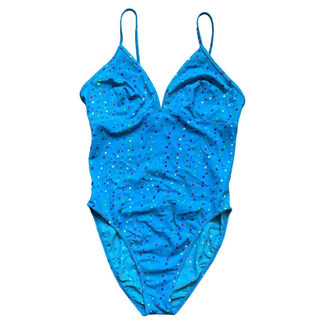 Marks & Spencer St. Michael Marks & Spencer Blue One Piece Swimsuit, US14 Size ONE SIZE - 2 Thumbnail