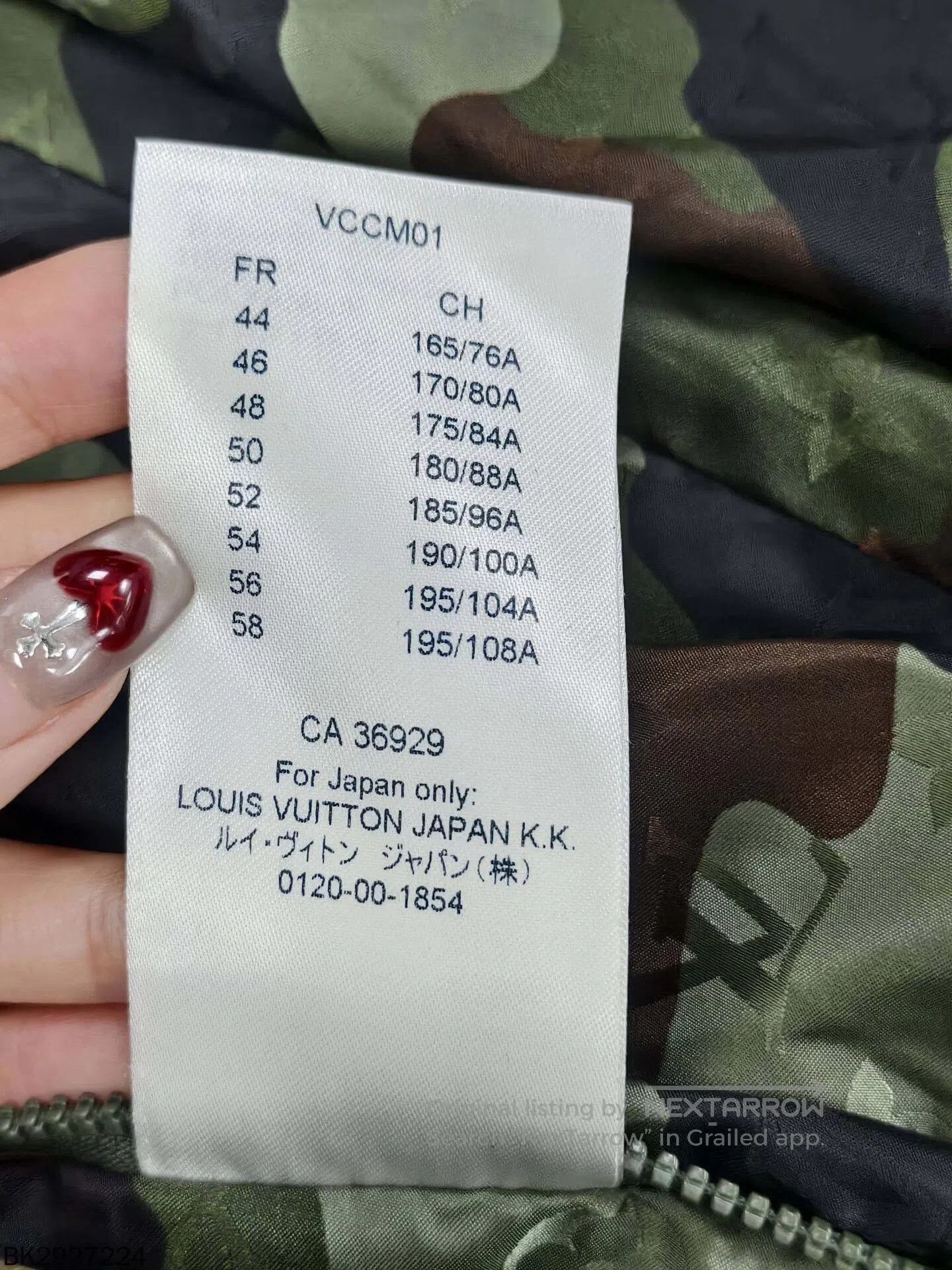 Louis Vuitton louis vuitton camouflage jacket size 50. Size US M / EU 48-50 / 2 - 5 Thumbnail