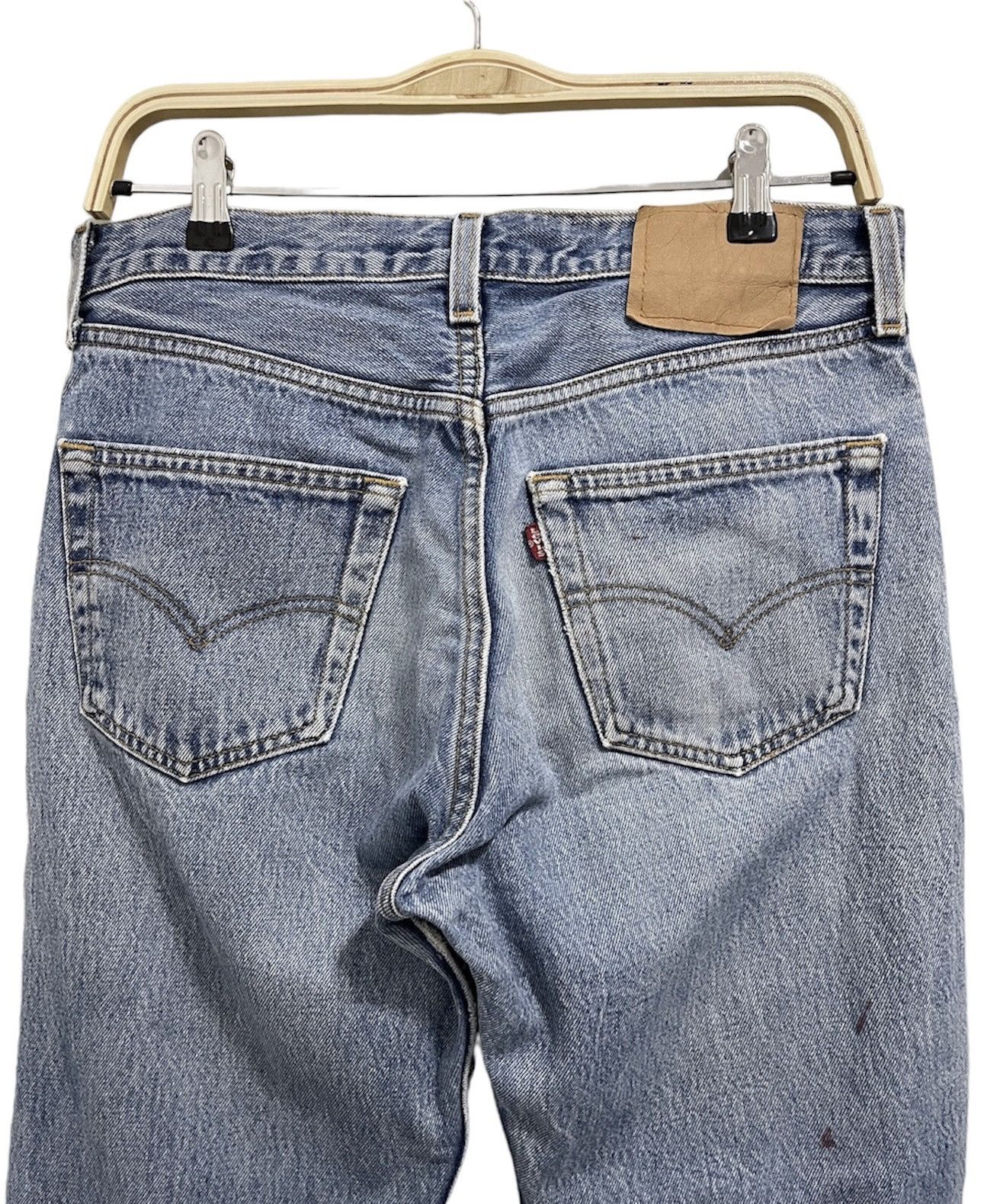 Levi's VINTAGE 90s LEVIS 501 NON SELVEDGE 34x33 STAMP 524 Size US 31 - 13 Thumbnail