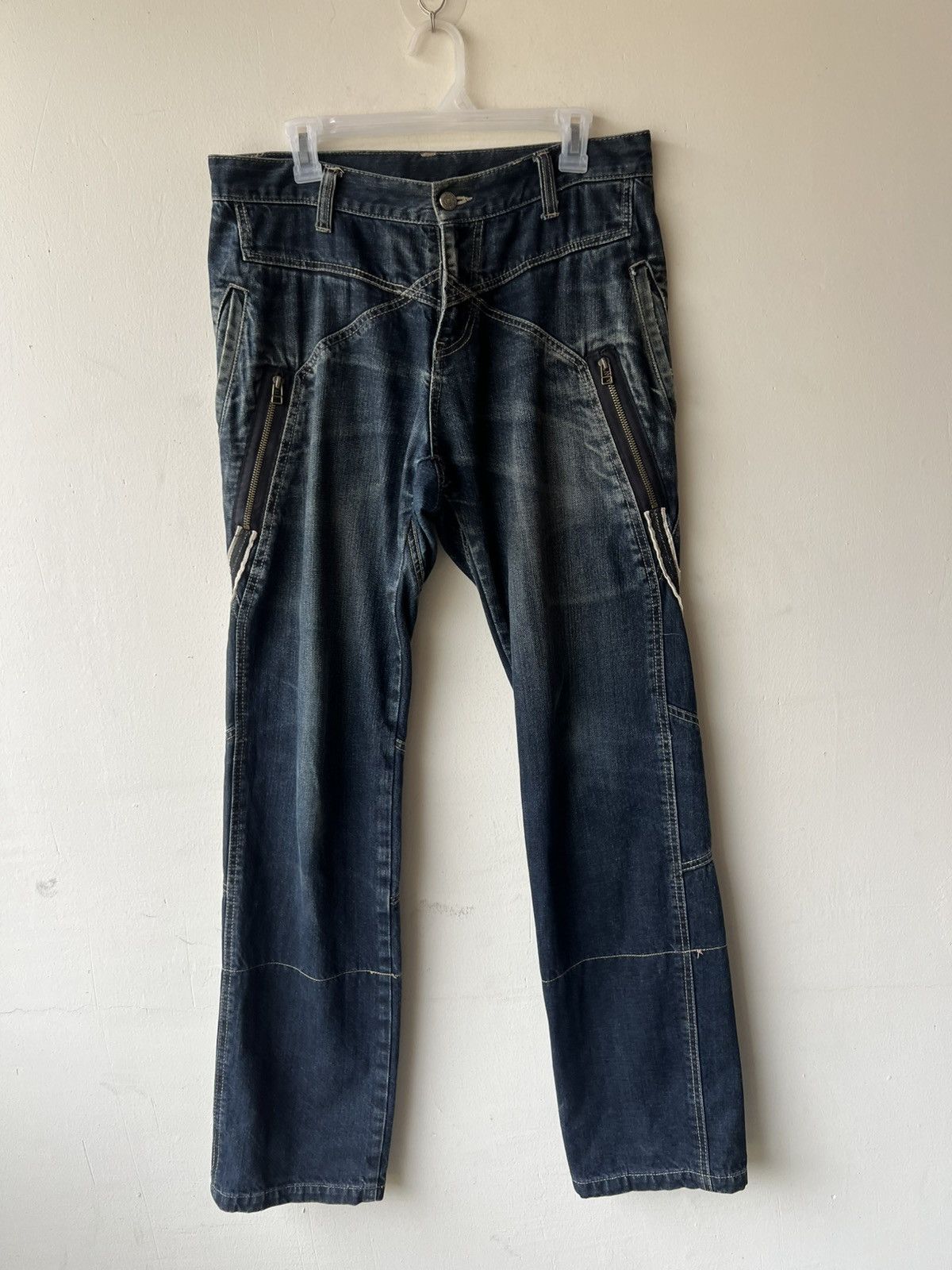 PPFM Vintage PPFM Japan Rare Design Denim Jeans Size US 32 / EU 48 - 18 Thumbnail