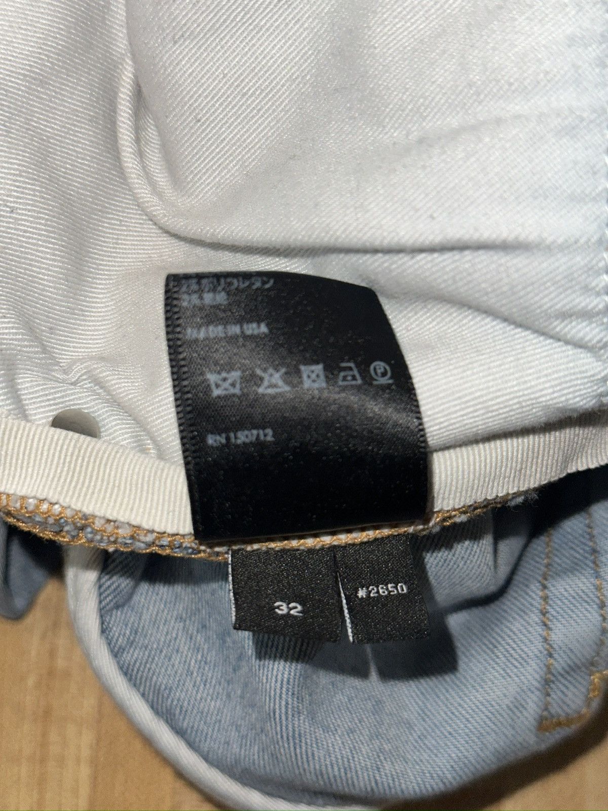 Amiri Amiri Paint Drip Logo Jean Size US 32 / EU 48 - 6 Thumbnail