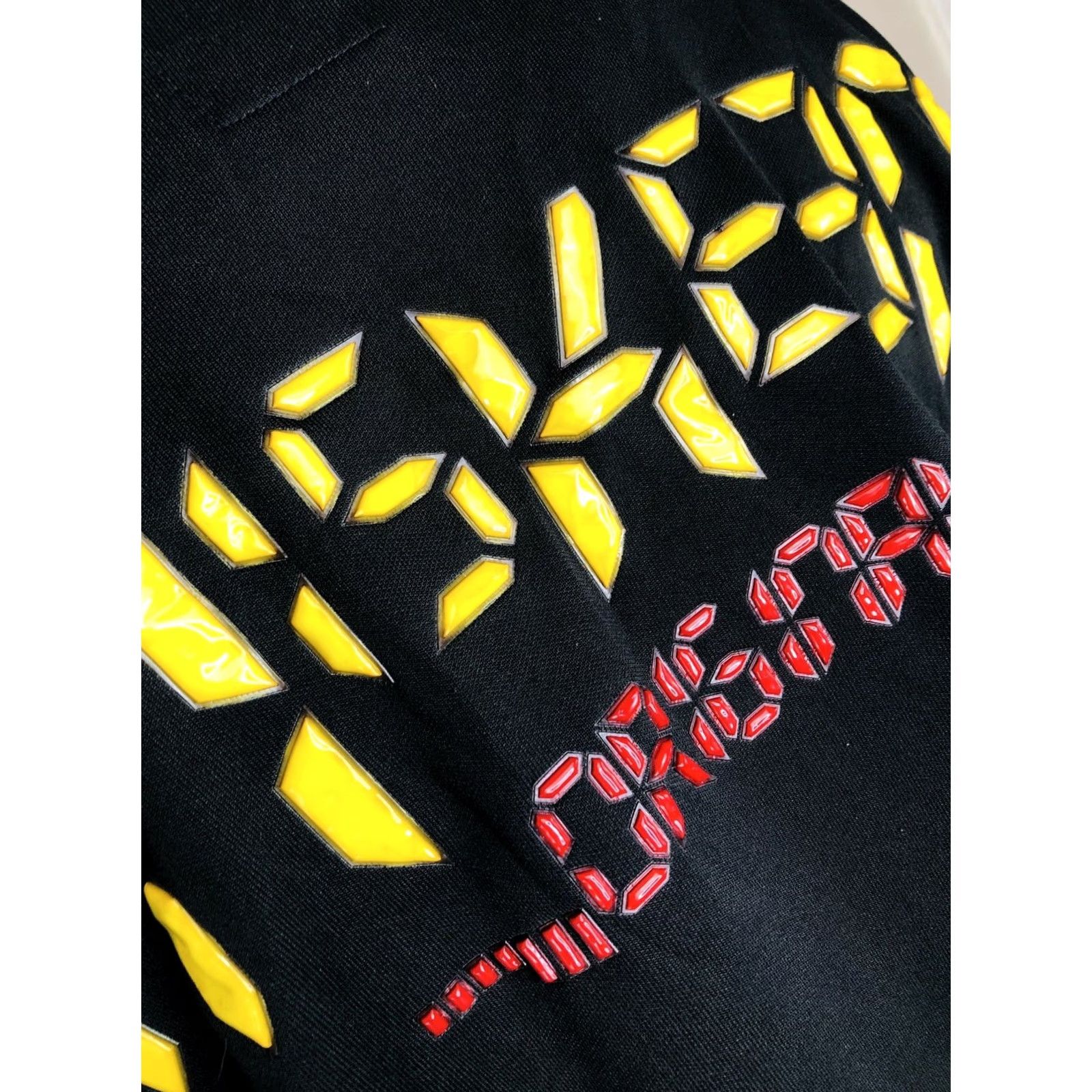 Logo 7 Miskeen Atari Video Game PUFFY LOGO Space Invaders 2XL Jacket Mens Regular Size 2XL Black Full Zip Logo 90s Theme Pokemon? Size US XXL / EU 58 / 5 - 7 Thumbnail
