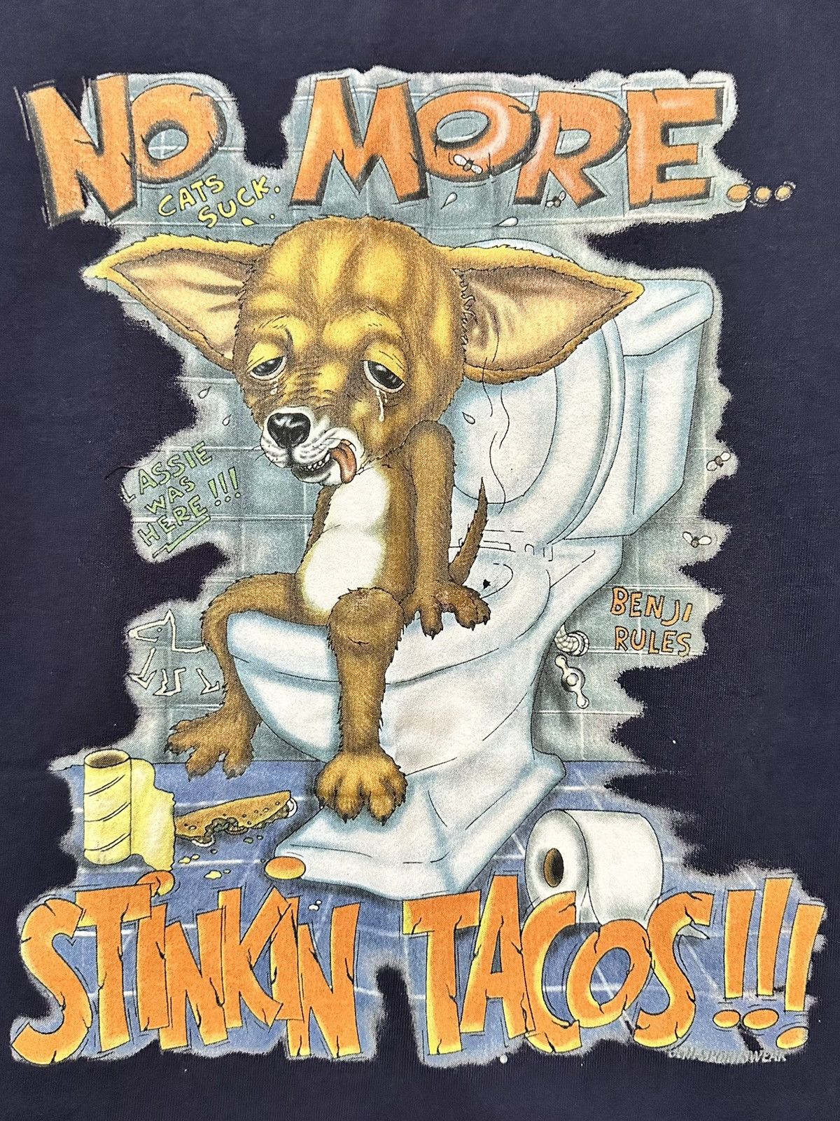 Other × Vintage Taco Dog shirt Size US XL / EU 56 / 4 - 4 Thumbnail