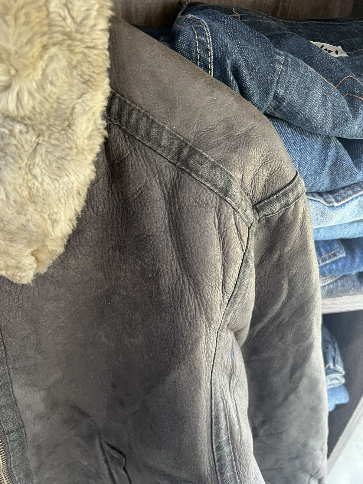 Other 🔥Vintage Redskins B-2 Shearling Jacket Size US S / EU 44-46 / 1 - 6 Thumbnail
