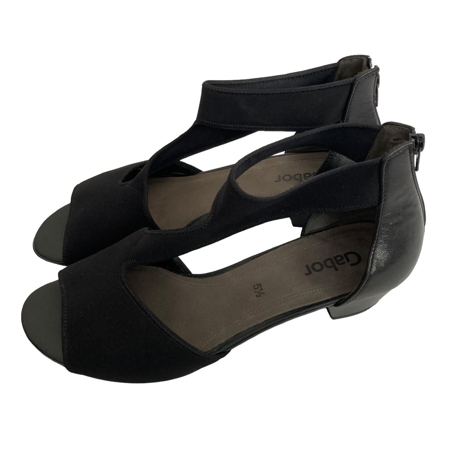 Other Gabor Black Sandal Heels Sz 8.5 Size US 8.5 / IT 38.5 - 3 Thumbnail