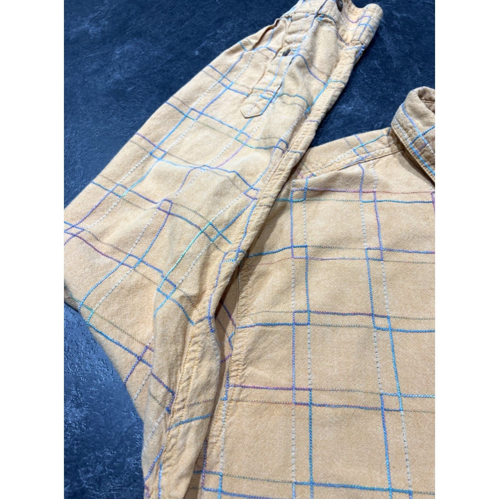 The Territory Ahead The Territory Ahead Shirt Mens L Plaid Button-Down Long Sleeve Pocket Multicolor Cotton Viscose Woven Regular Button-Up Collar-Down Size US L / EU 52-54 / 3 - 5 Thumbnail