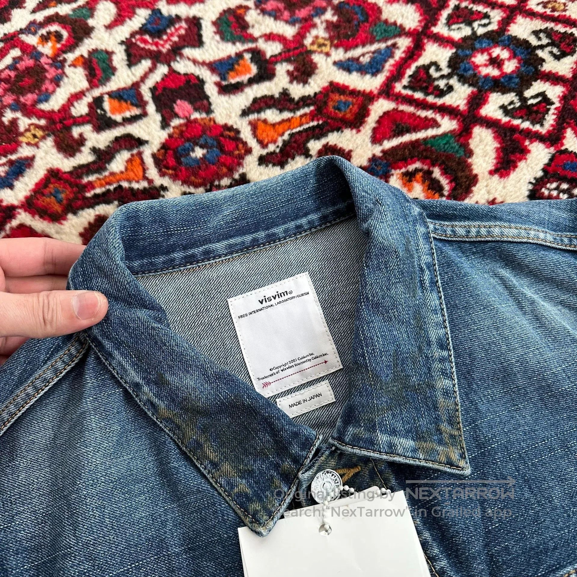 Visvim Visvim 19AW 1000Dry Denim Jacket. Size US L / EU 52-54 / 3 - 6 Thumbnail